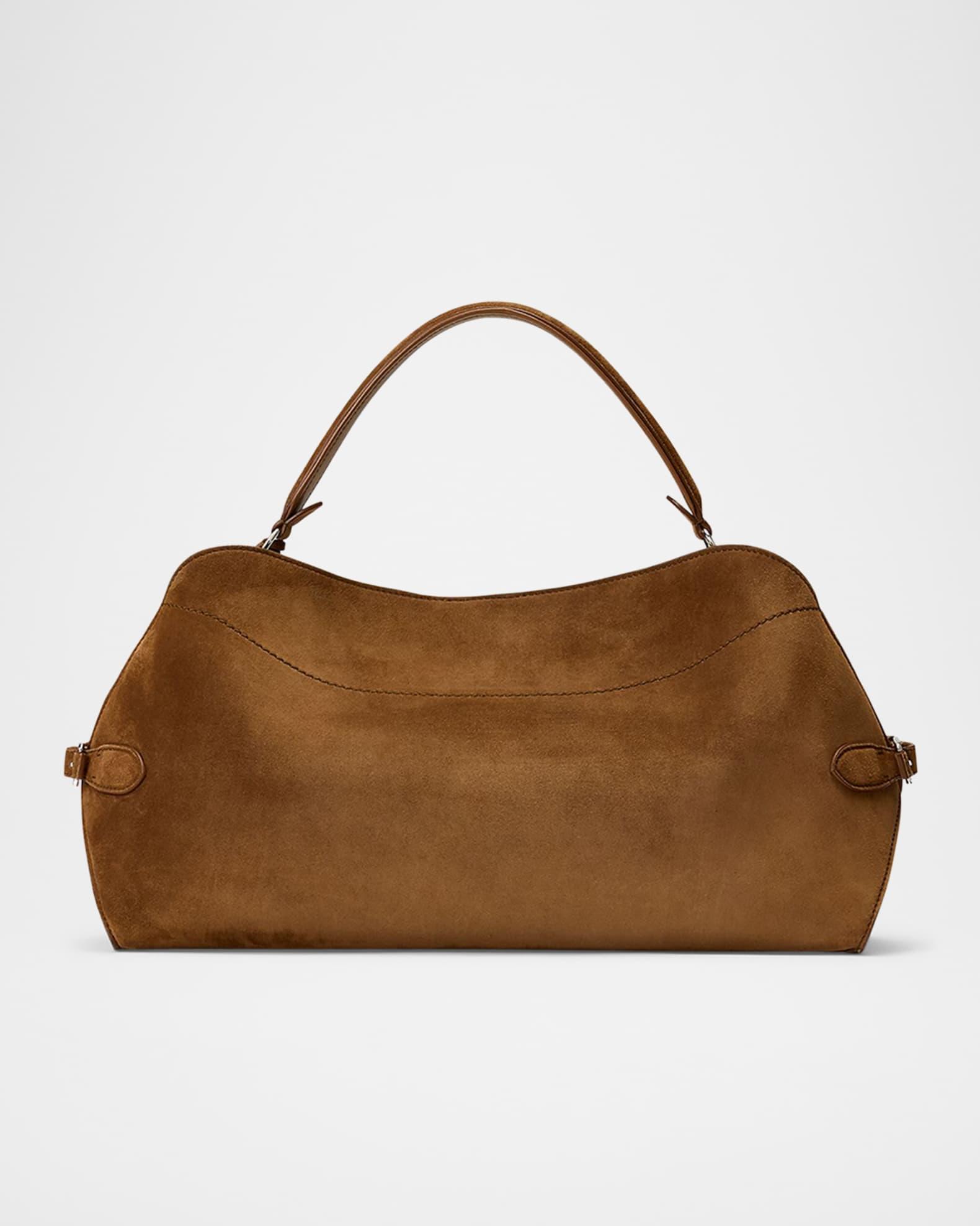 The Ralph Calf-Suede Shoulder Bag Product Image