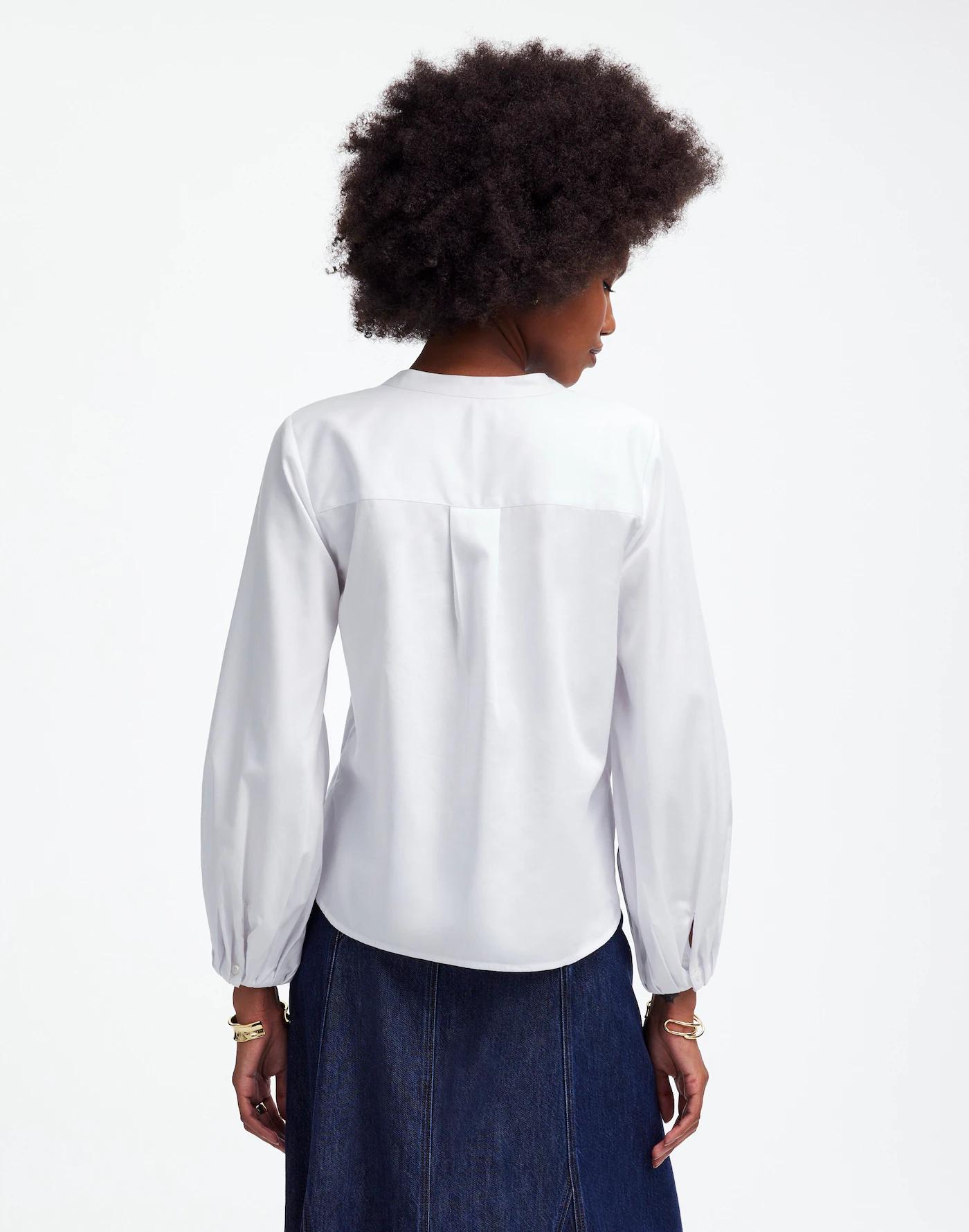 V-Neck Long-Sleeve Top Product Image