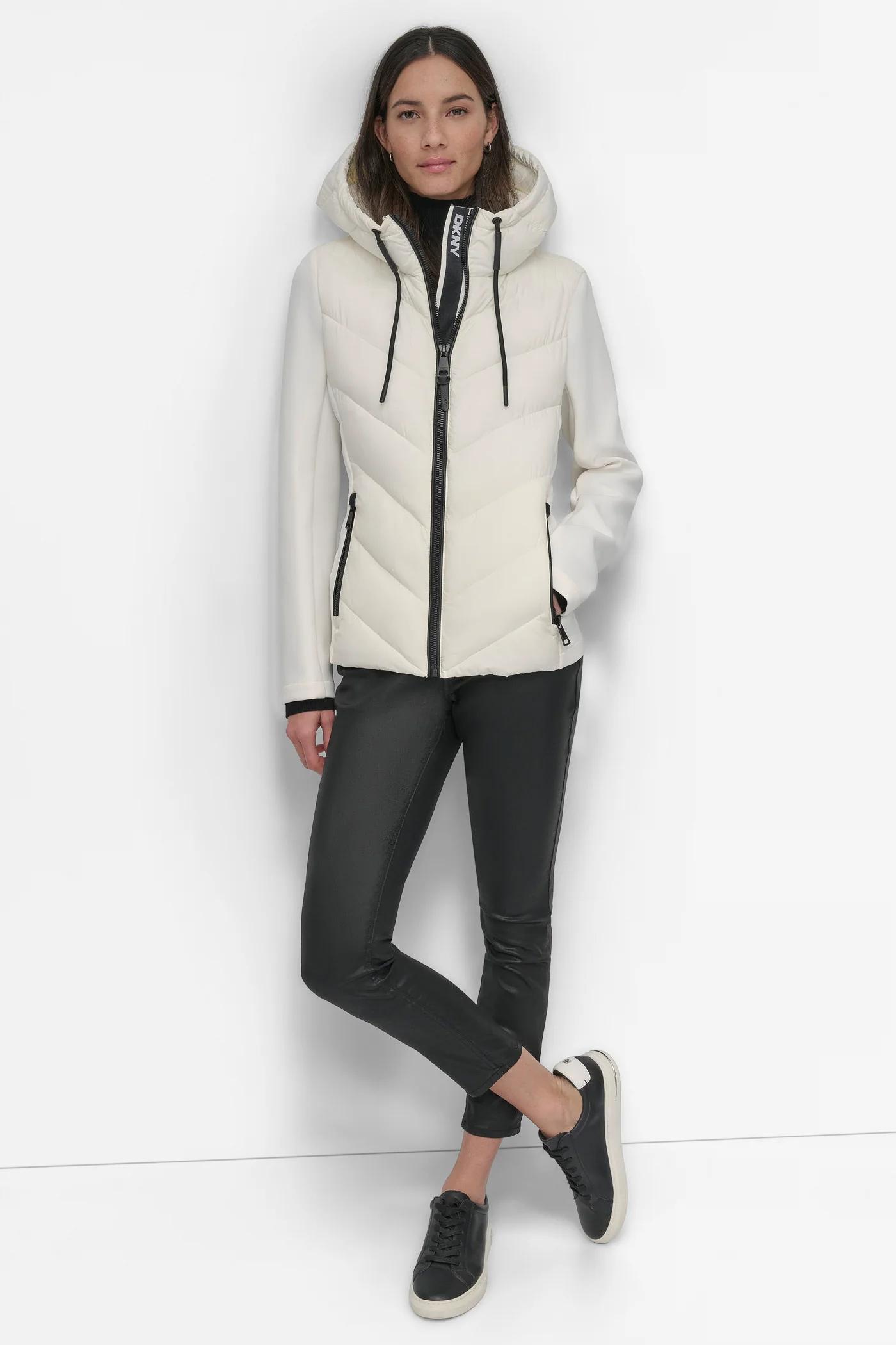 MIXED MEDIA LIGHT WEIGHT PUFFER Product Image