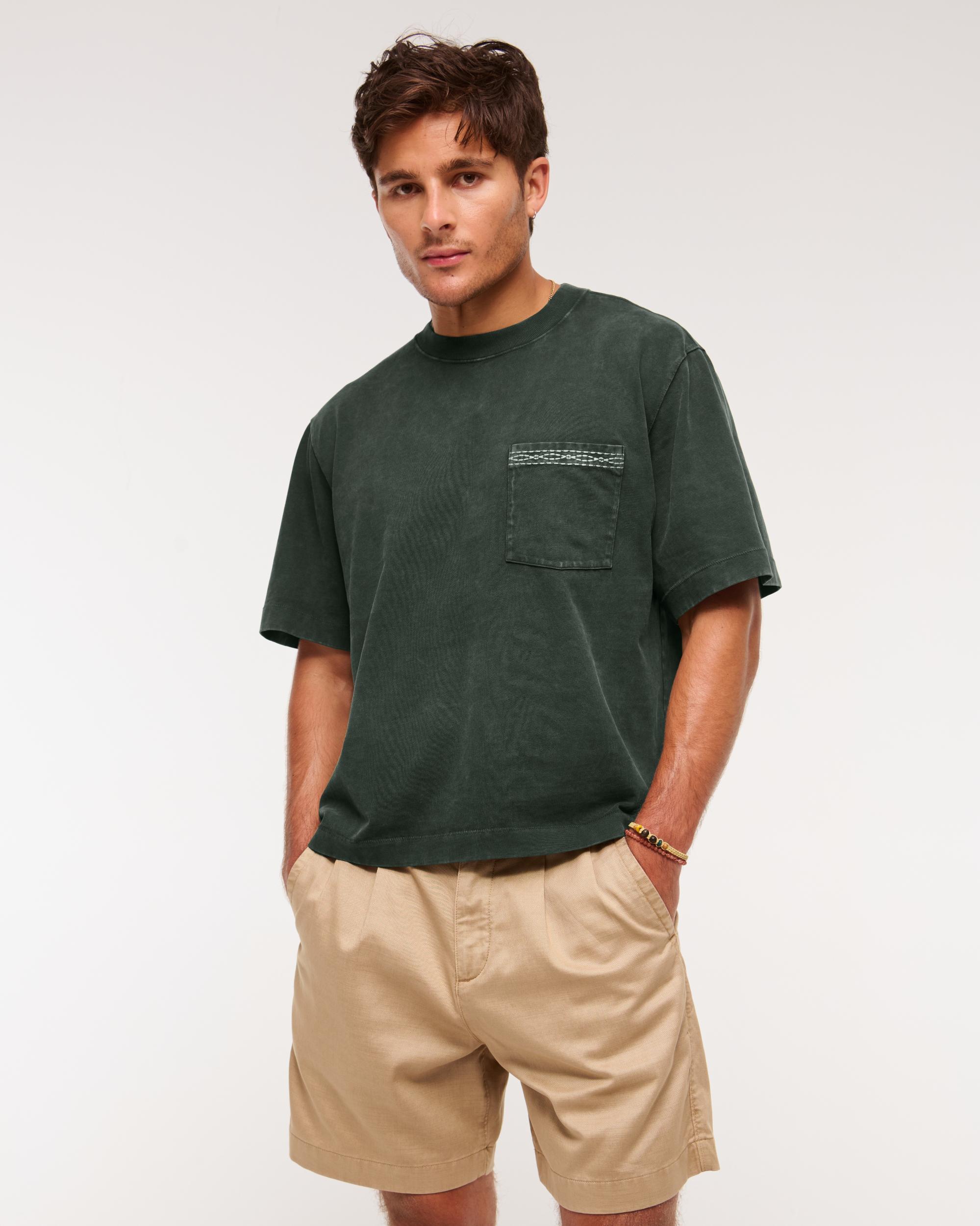 Premium Heavyweight Cropped Tee Product Image