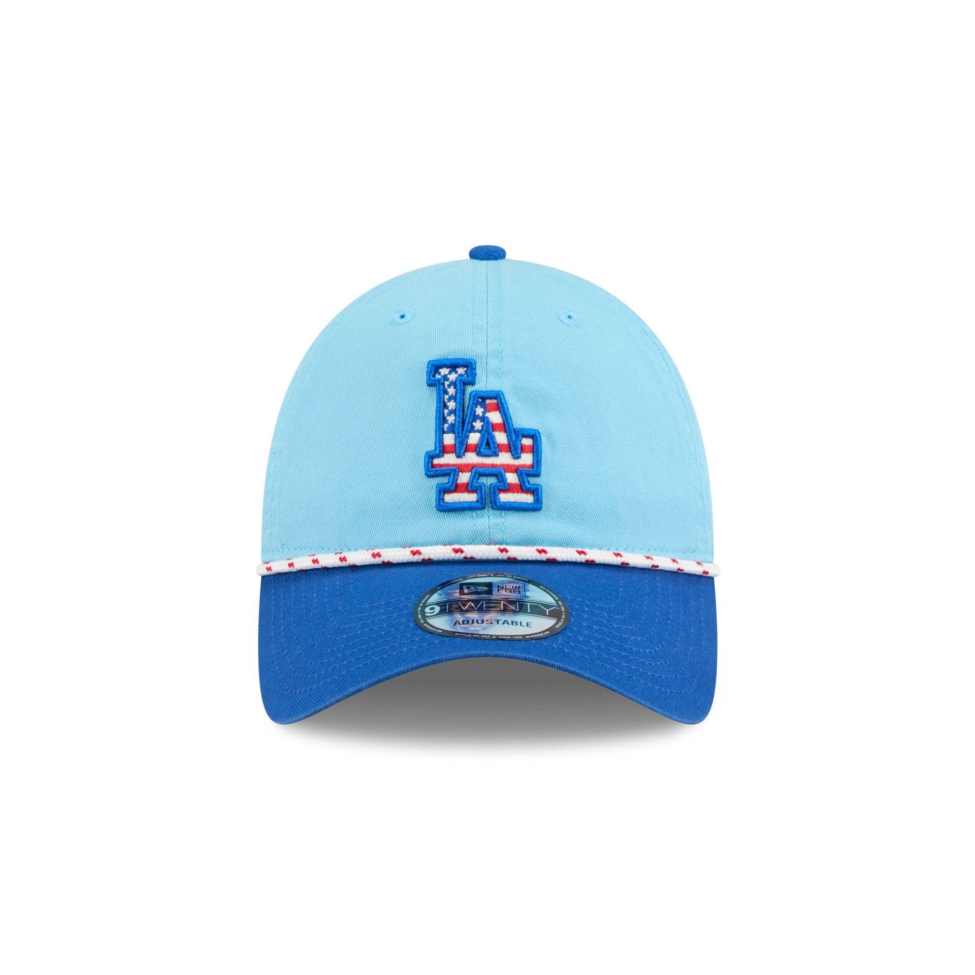 Los Angeles Dodgers Independence Day 2025 9TWENTY Adjustable Hat Male Product Image