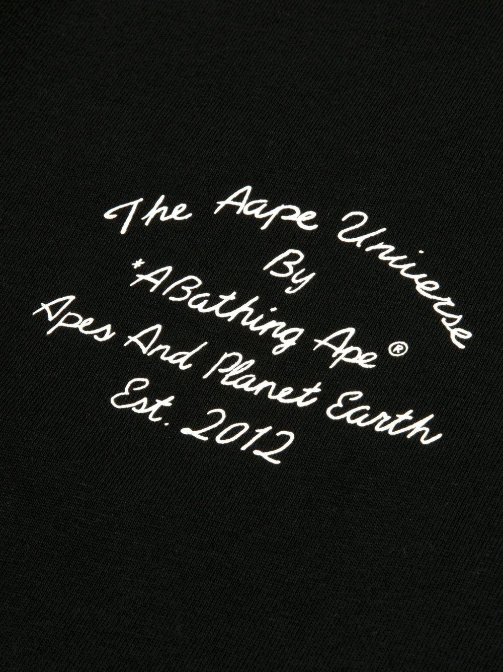 text-print T-shirt  Product Image