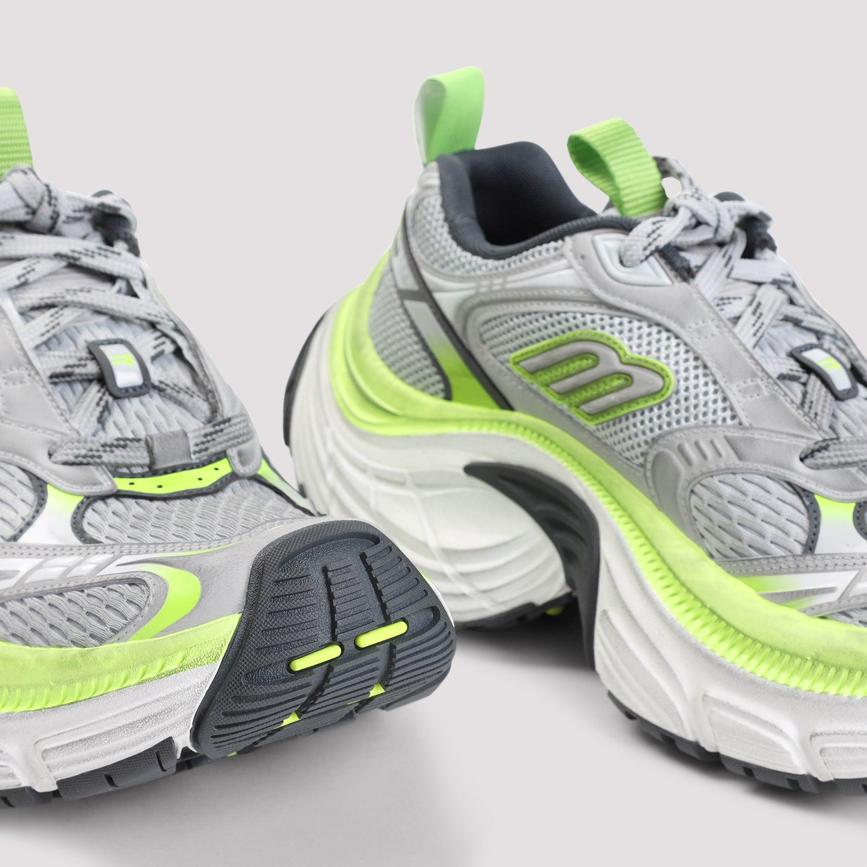 BALENCIAGA Multicolor Mesh And Rubber 6xl Sneakers In Multicolour Product Image