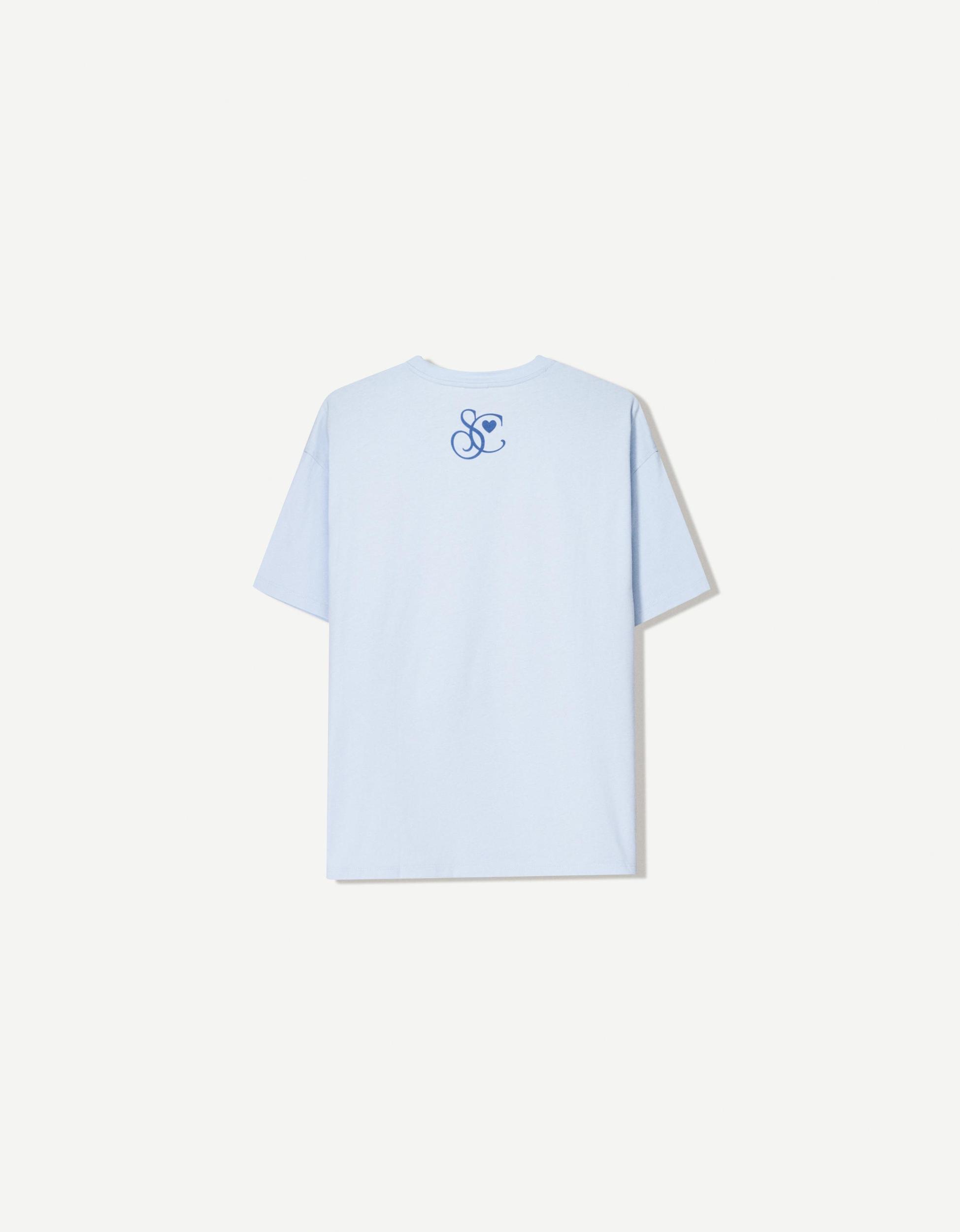 Sabrina Carpenter print short sleeve T-shirt Product Image