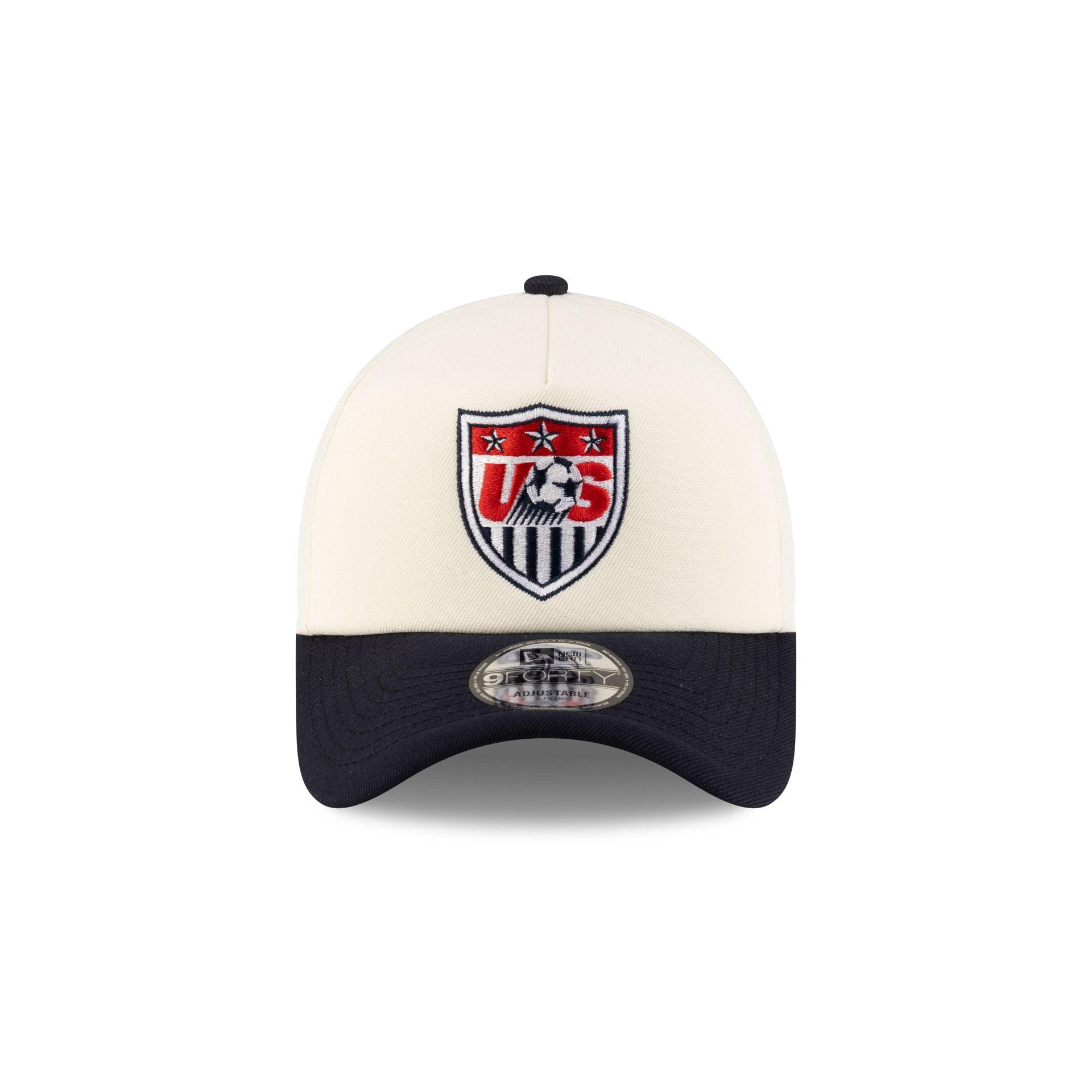 U.S. Soccer Retro 1995 9FORTY A-Frame Snapback Hat Male Product Image