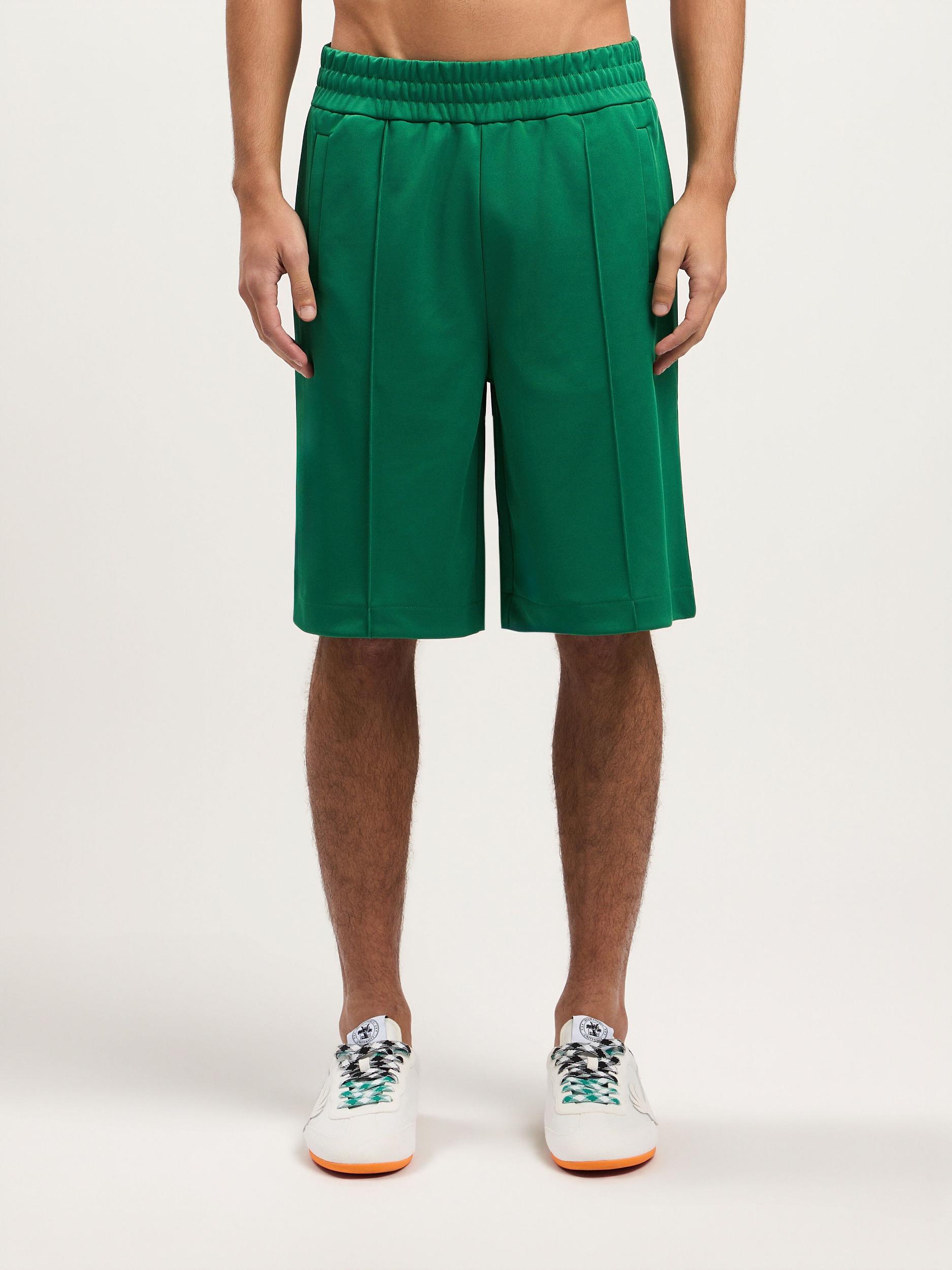 Back Curved Logo Track Shorts Product Image