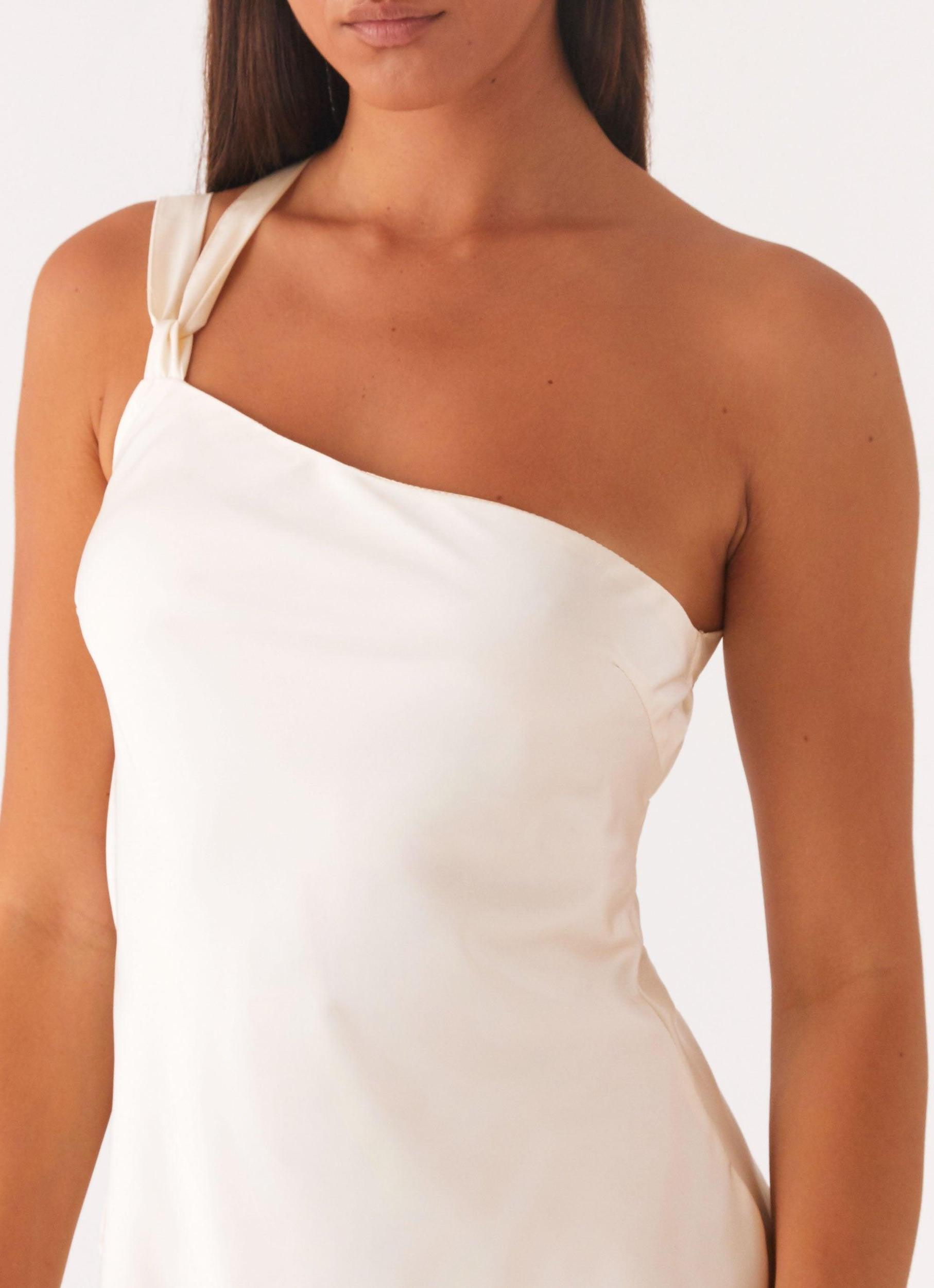 Lights Out Mini Dress - Pearl Product Image