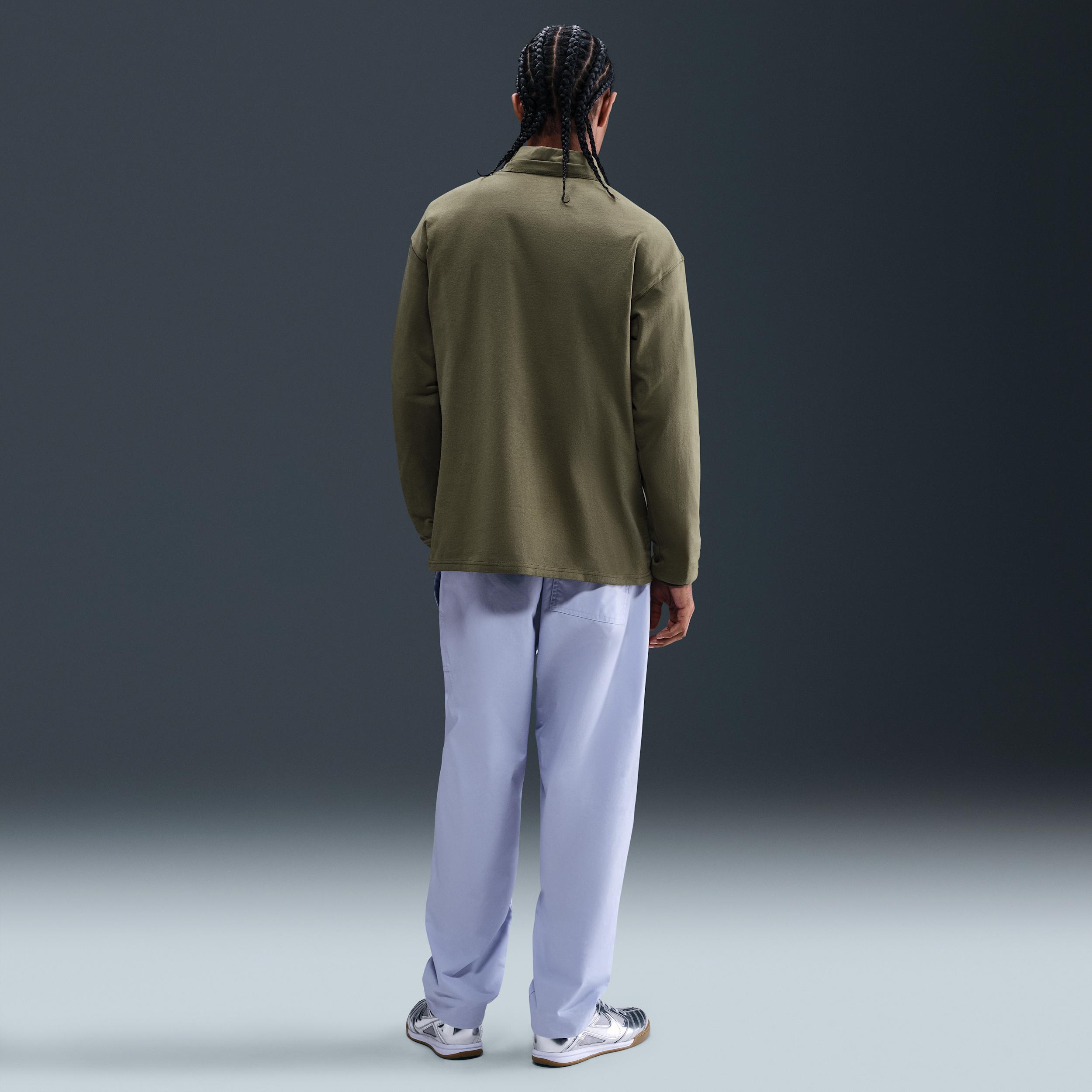 Mens Nike Sportswear Premium Essentials Long-Sleeve Pocket T-Shirt | DR7929-222 Product Image