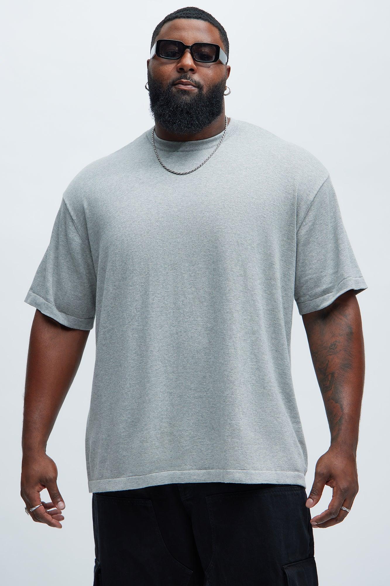 Henshaw Knit Tee - Grey Product Image
