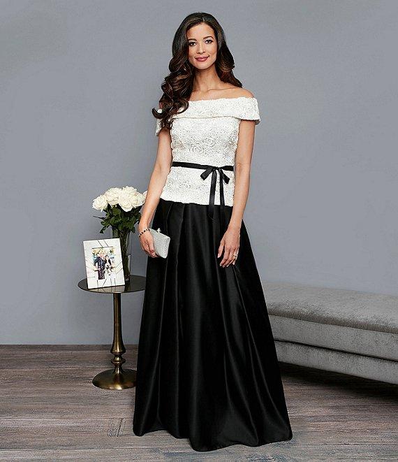 Alex Evenings Satin With Pocket Inverted Pleat Ball Gown Skirt Product Image