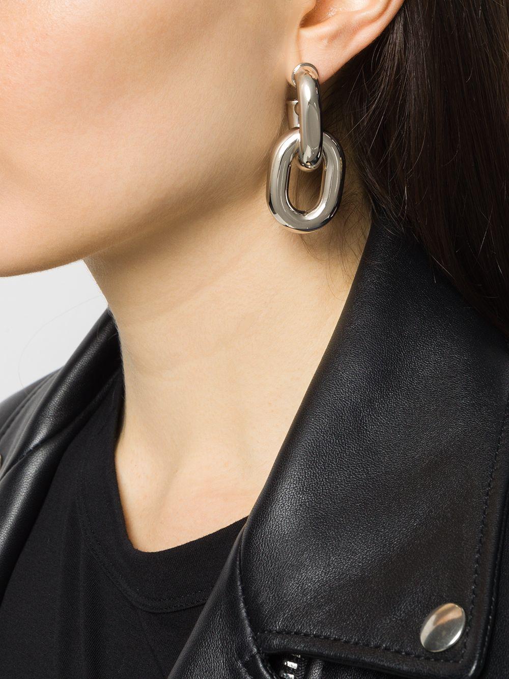 chunky drop-chain earrings Product Image