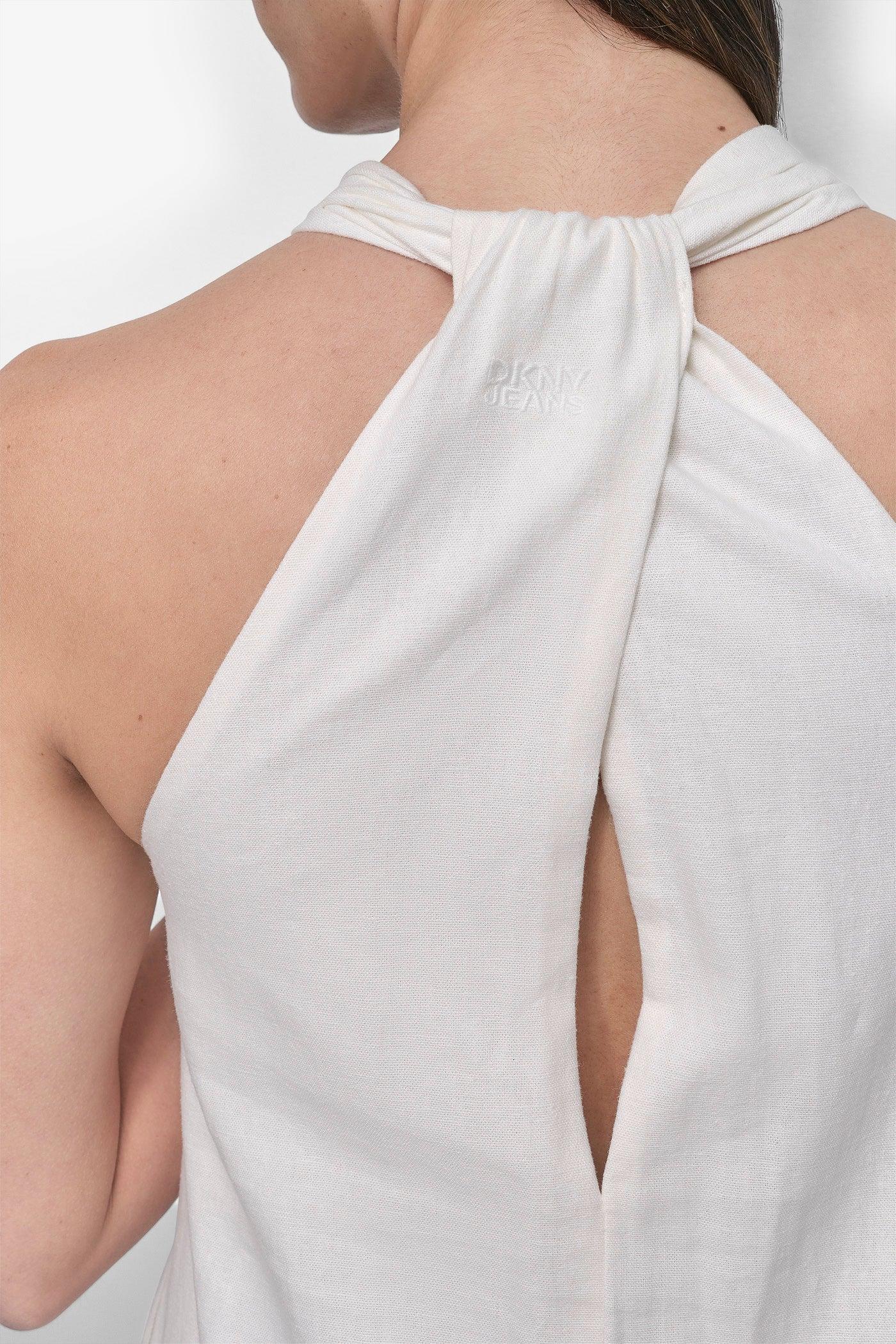 TWIST RACERBACK MIDI SWING DRESS Product Image