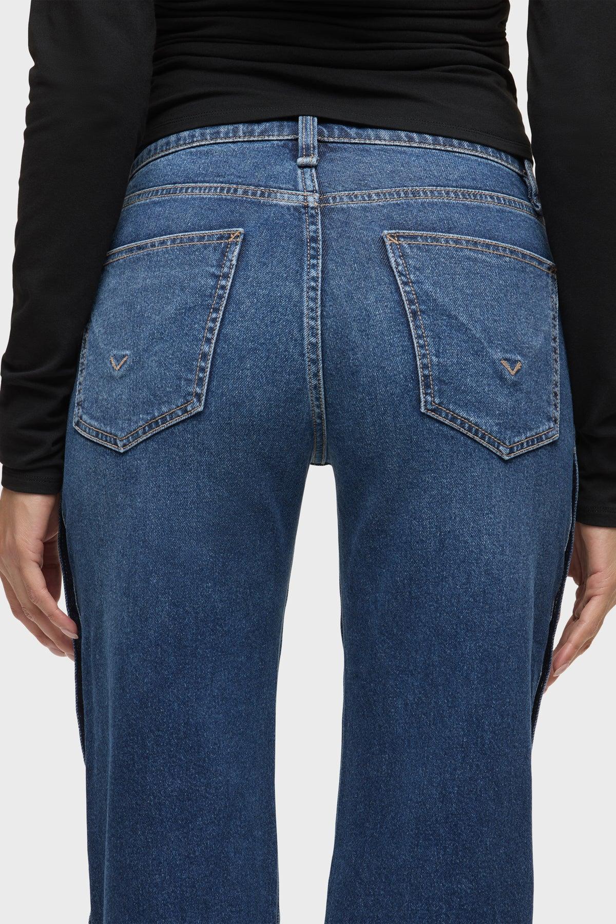 Rosie Side Seam Snaps Wide Leg Female Product Image