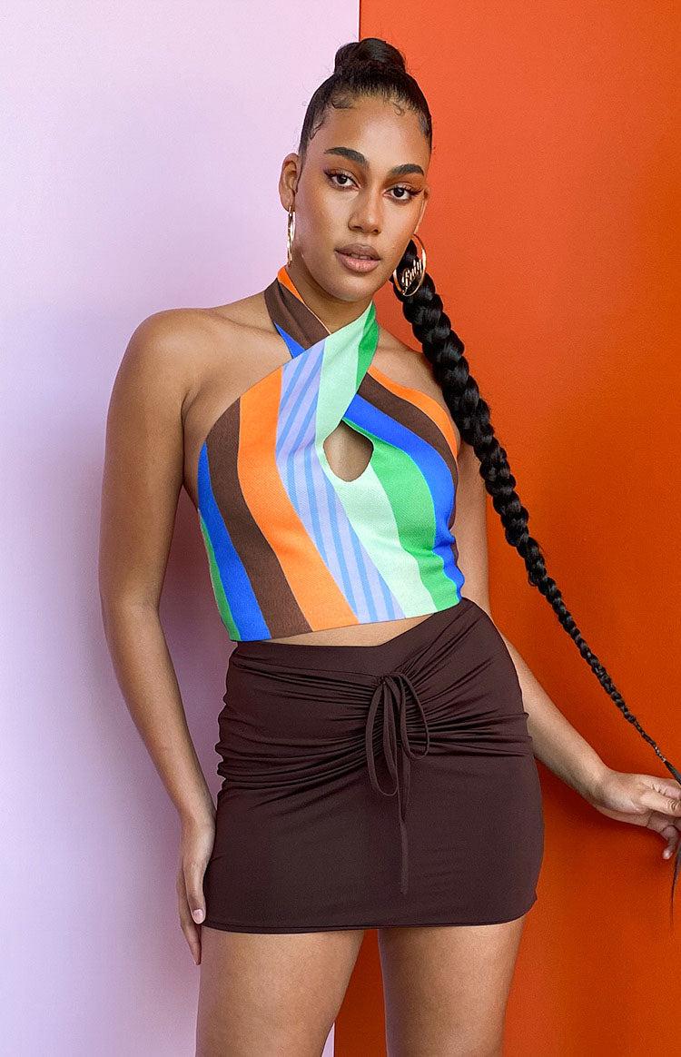 Flirtini Halter Crop Multi Product Image
