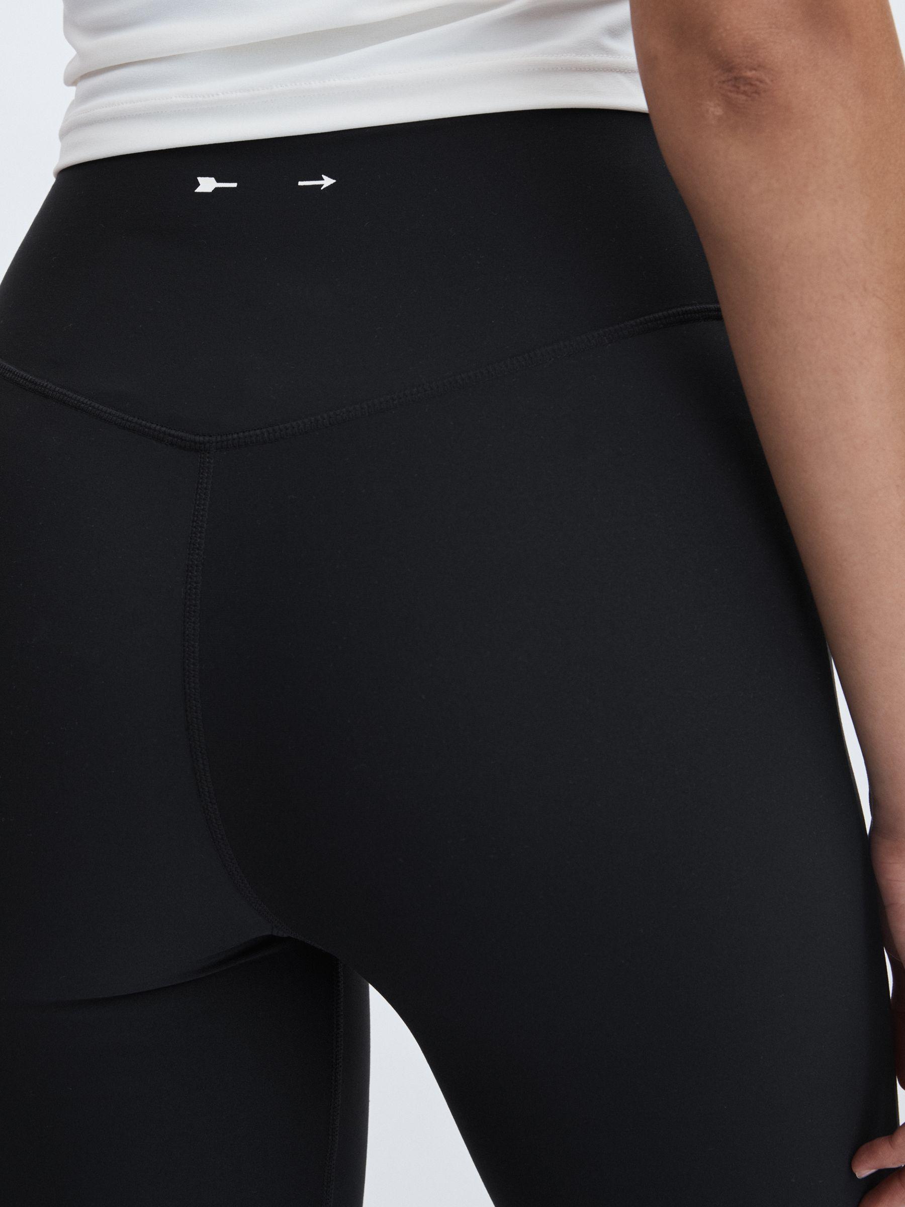 The Upside High Rise Flared Leggings in Black Product Image