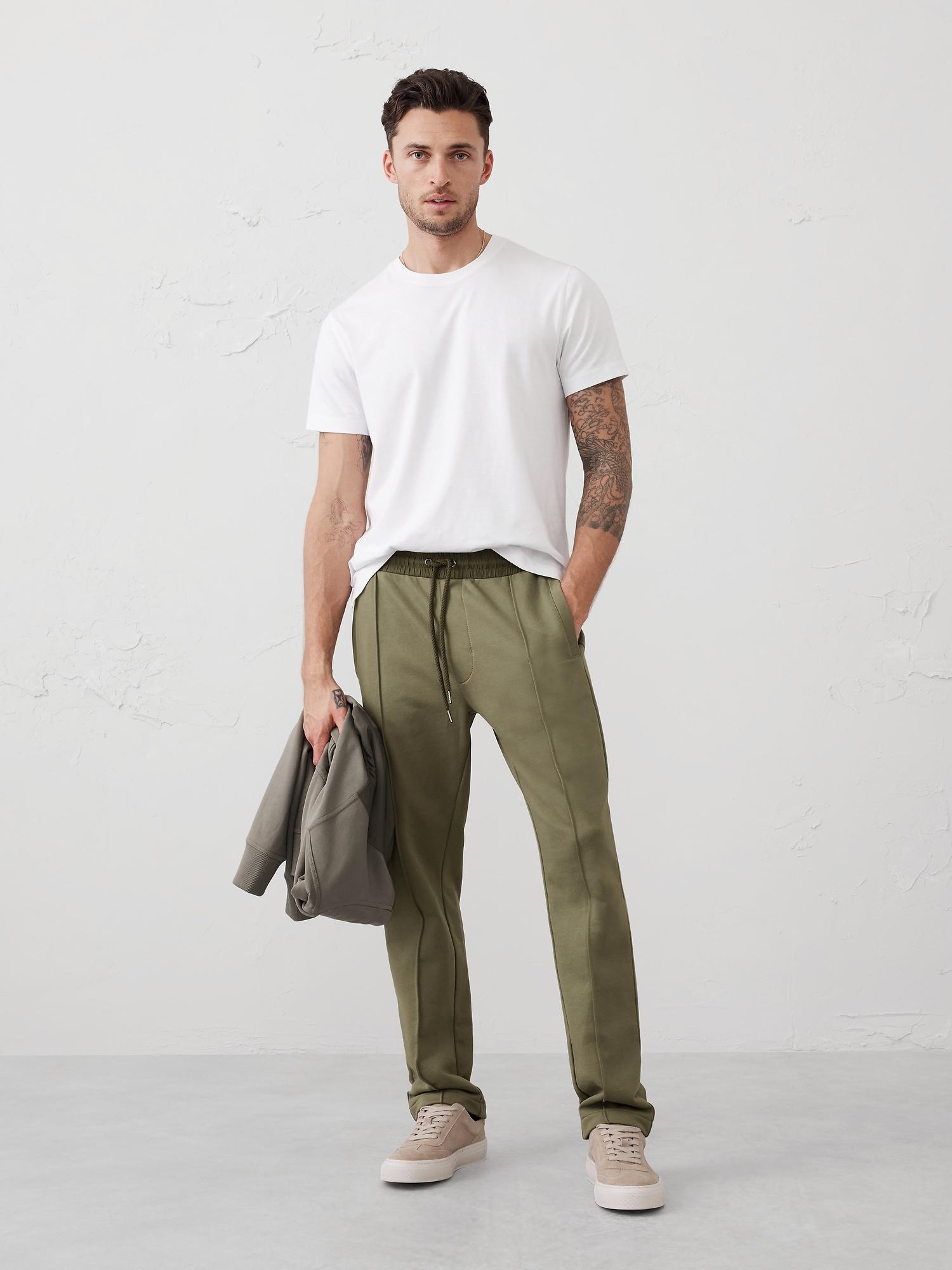 Mixed Media Track Pant Product Image