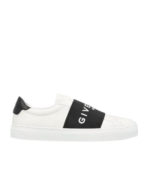 GIVENCHY Urban Street Sneakers In Leather With Elastic Band In Multi Product Image