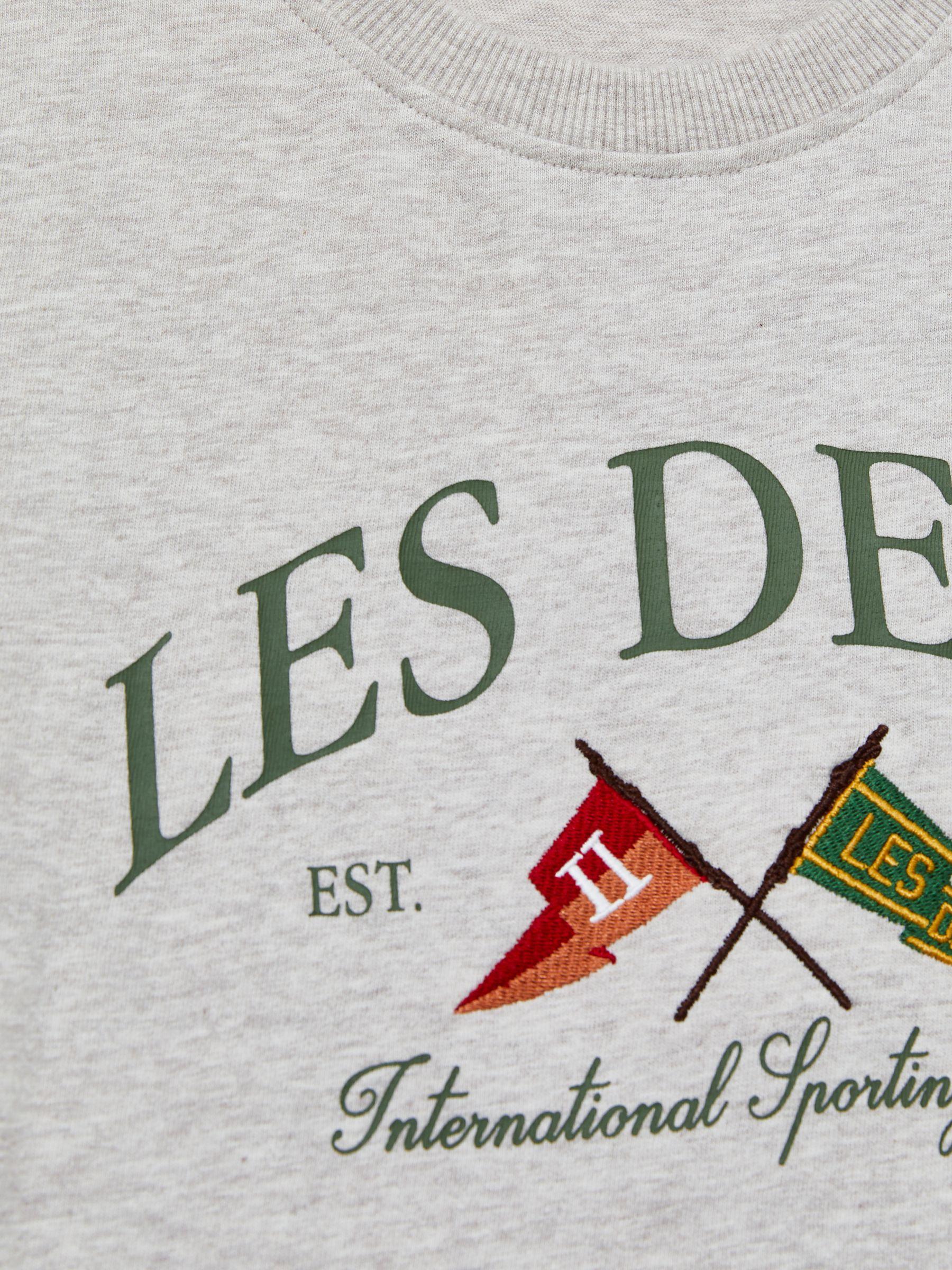 Organic-Cotton Ivy League T-Shirt in Oatmeal Product Image