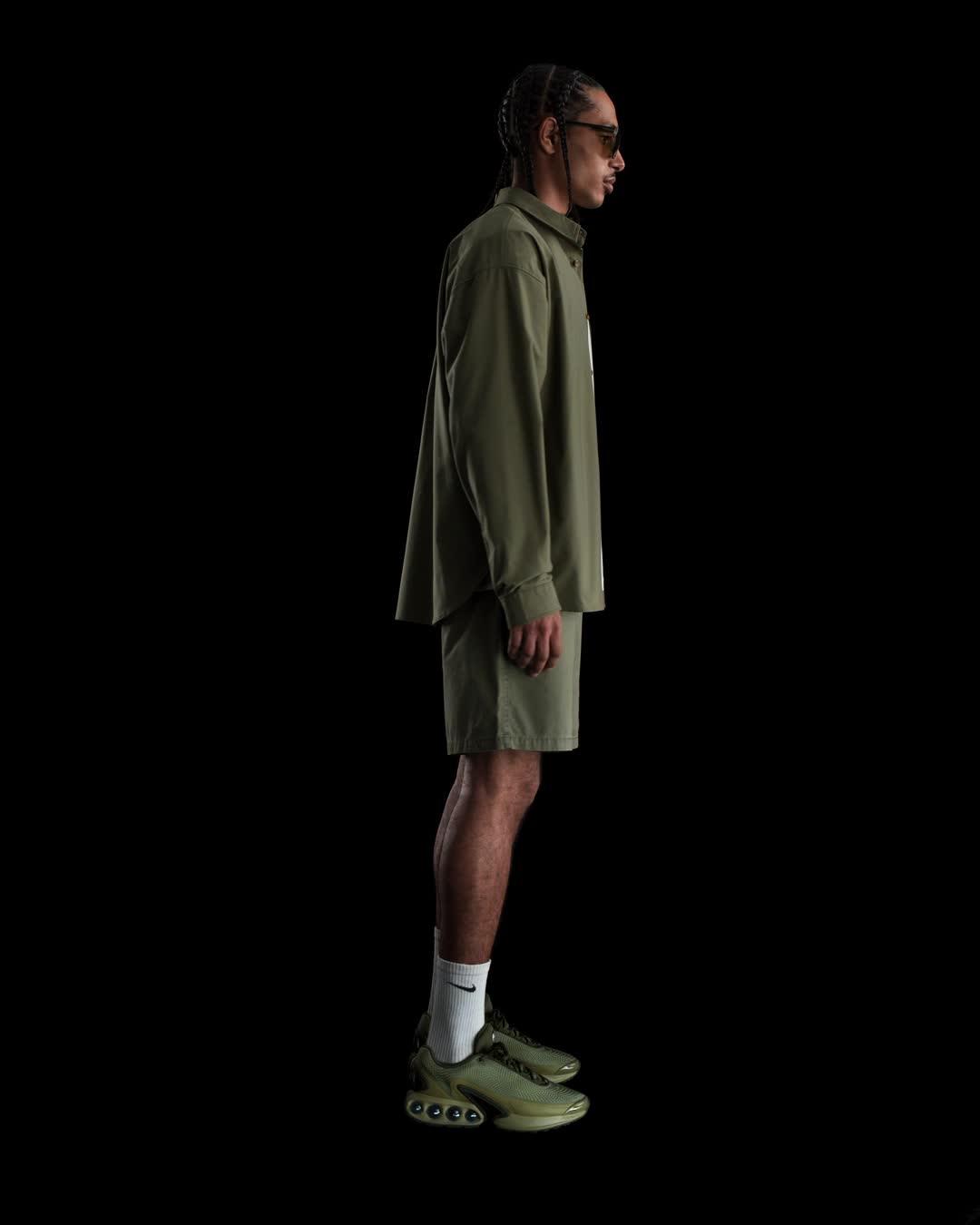 Nike Mens Club Washed Chino Shorts | HJ2658-222 Product Image