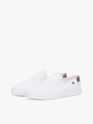 Metallic Heel Canvas Slip-On Sneaker Product Image