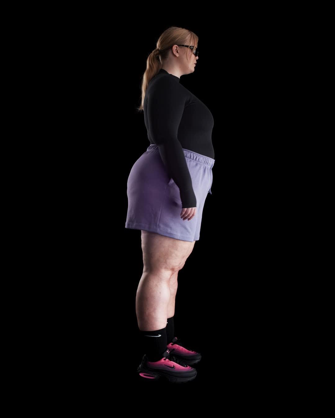 Nike Sportswear Club Fleece Women's Mid-Rise Shorts (Plus Size) Product Image