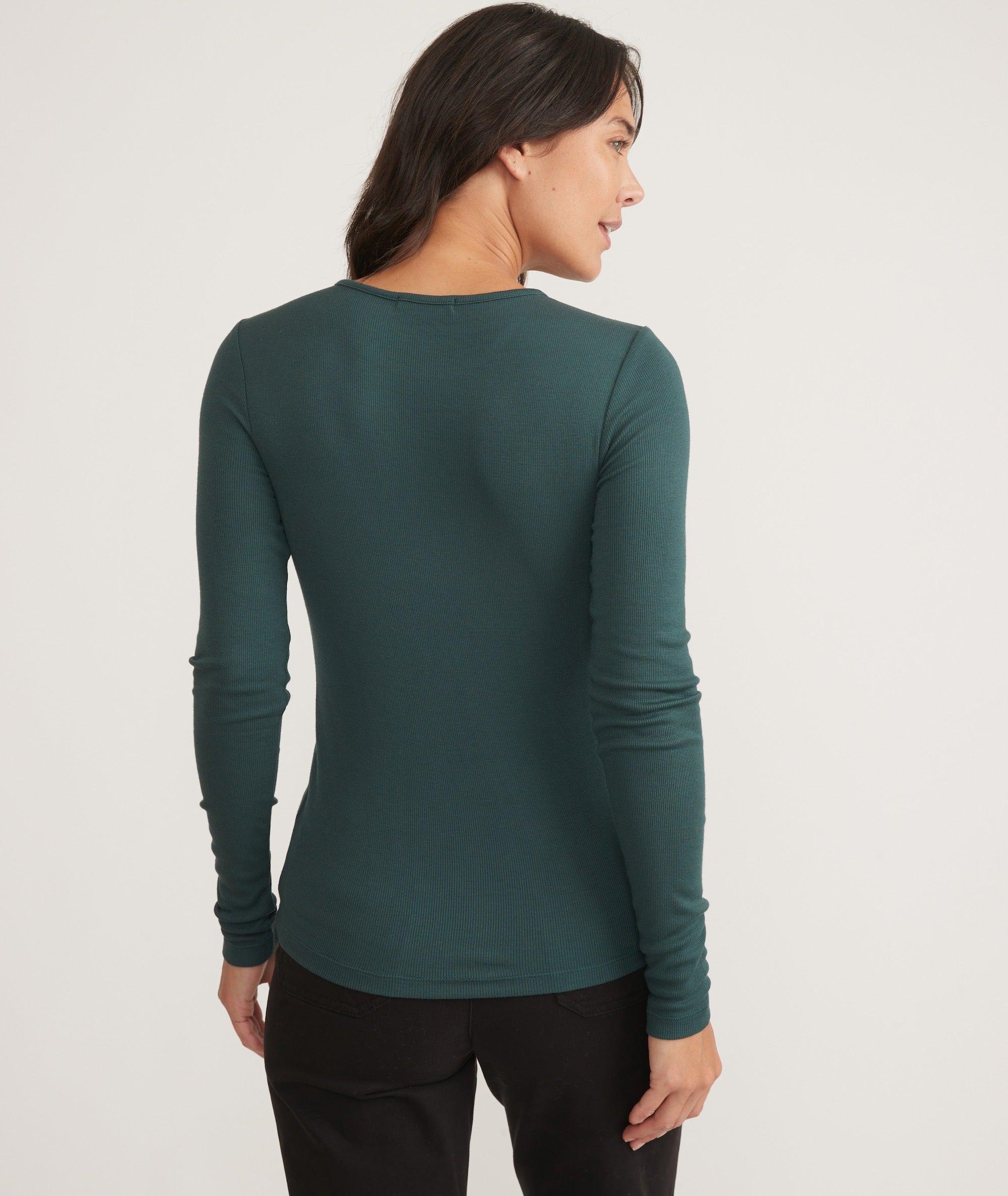 Lexi Rib Long Sleeve Crew Tee Product Image