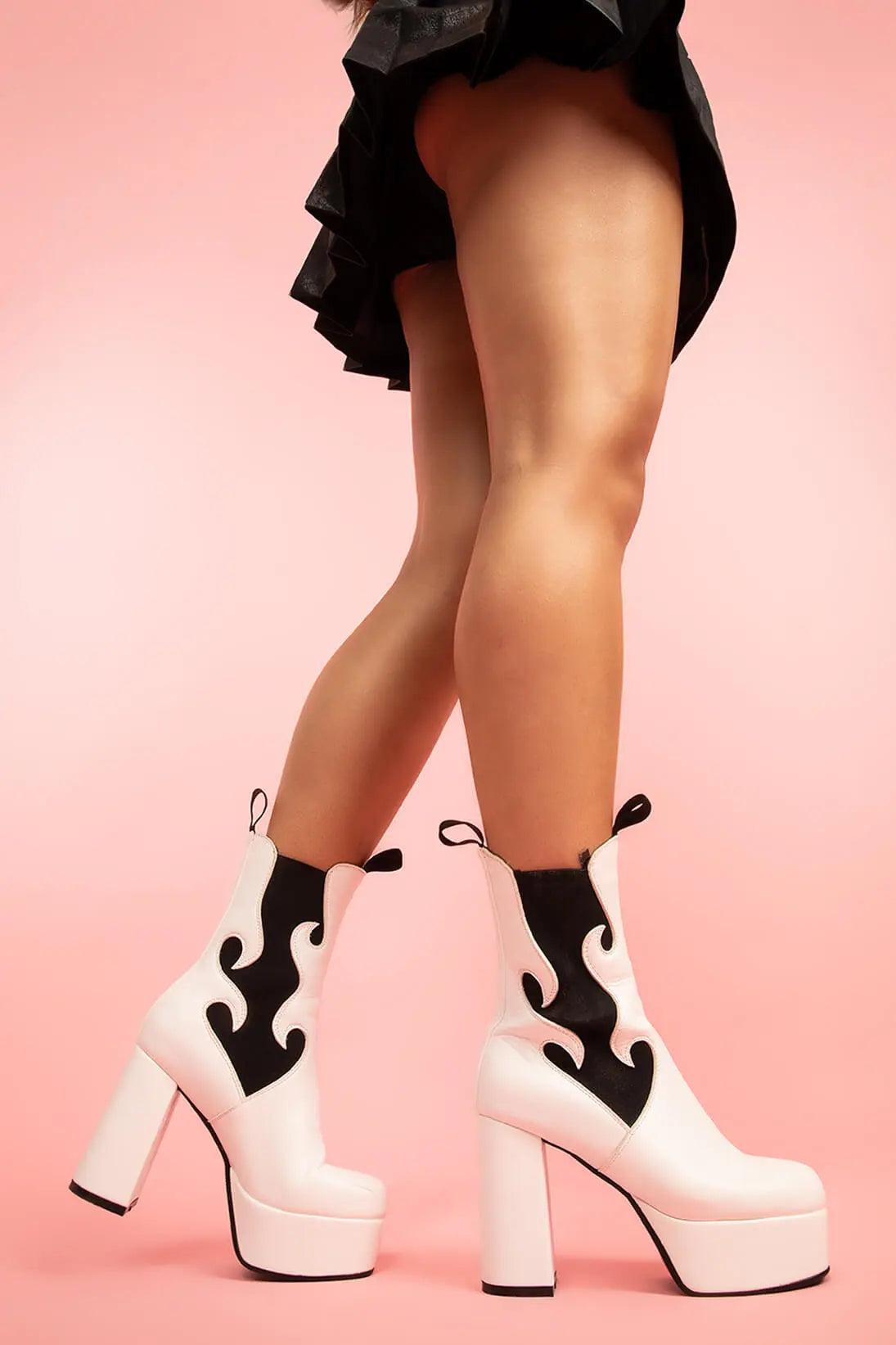 Feelings Platform Ankle Boots Product Image