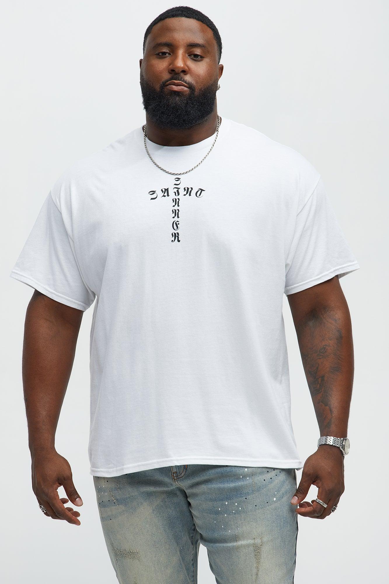 Blessed Til The End Short Sleeve Tee - White Product Image
