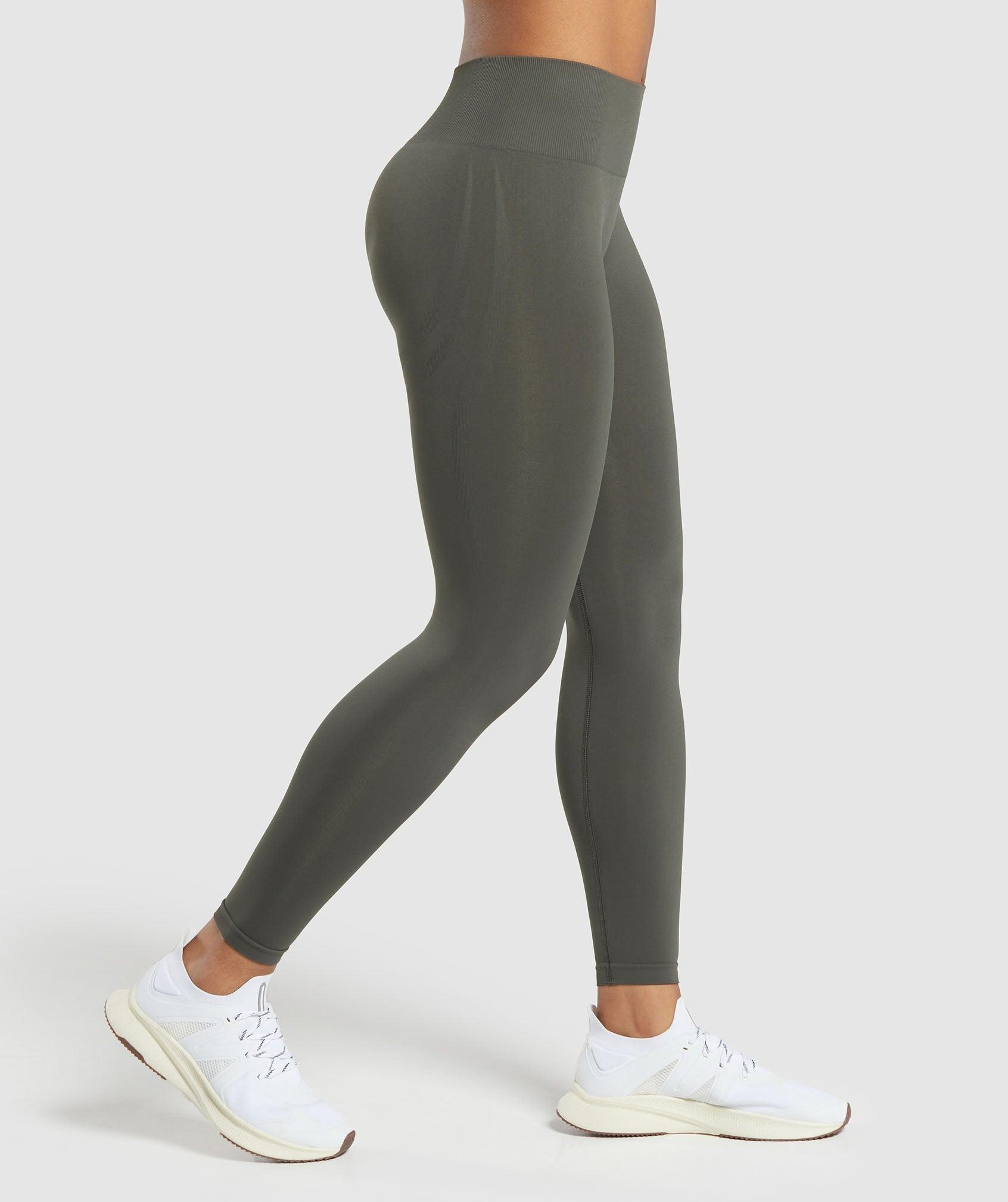 Gymshark Everyday Seamless Leggings - Strength Green Female Product Image