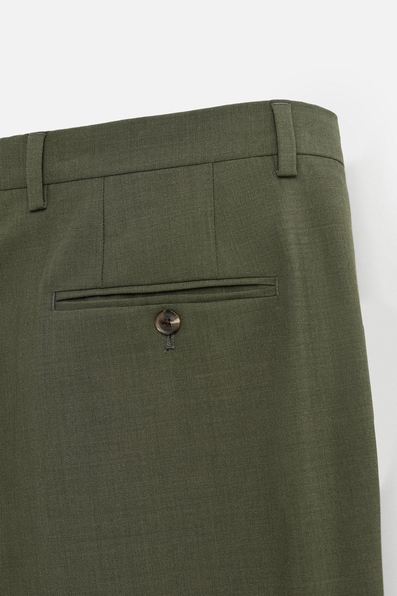 WOOL SUIT PANTS Product Image