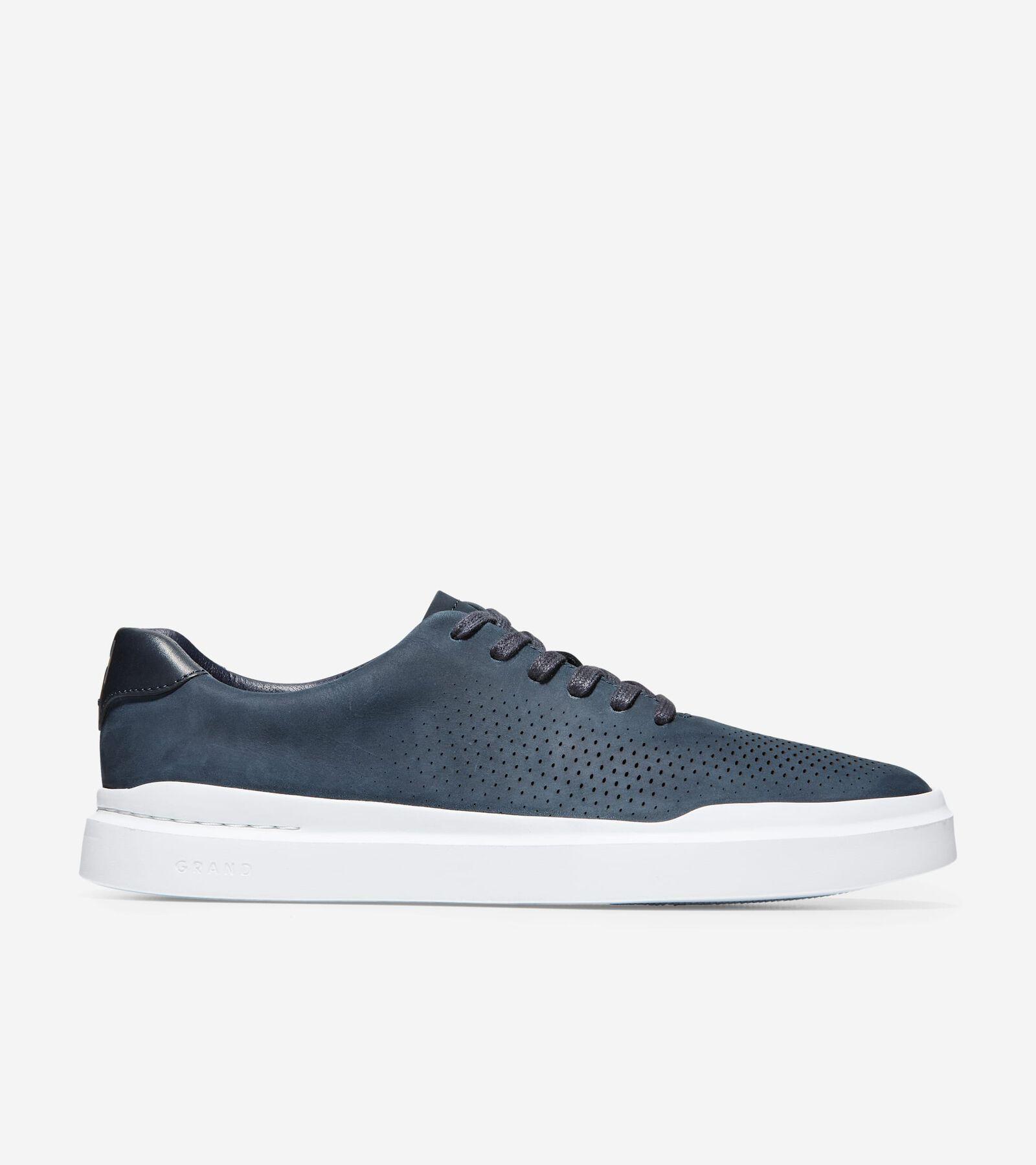 Cole Haan Mens GrandPr Rally Laser Cut Sneakers Product Image