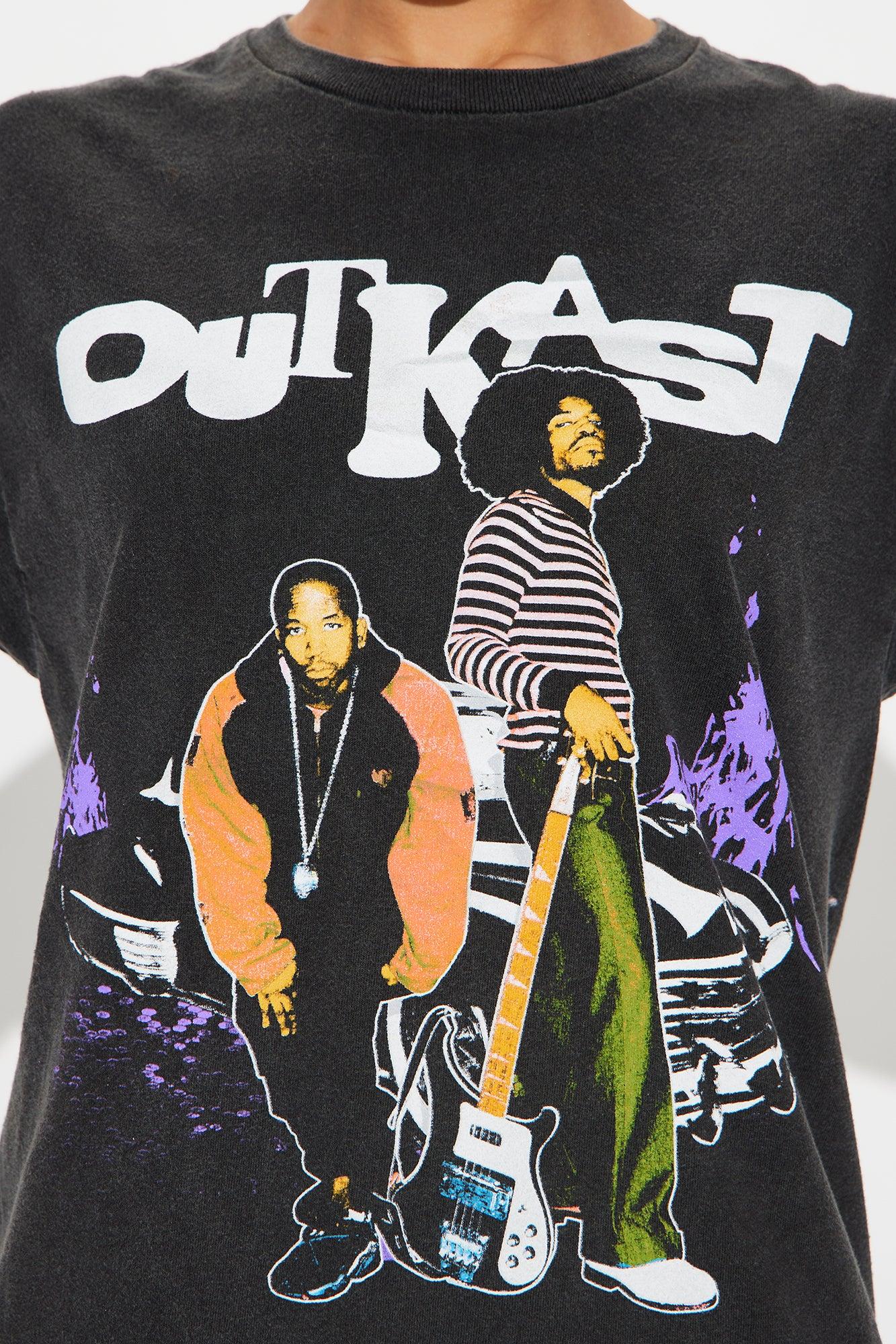 Outkast Washed Oversized Tee - Black Product Image