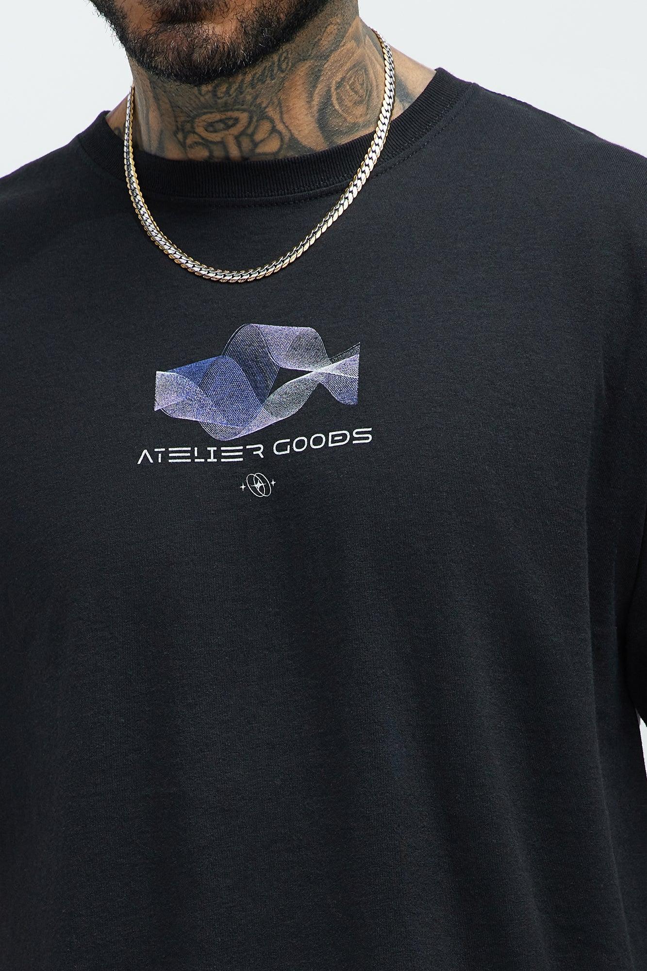 Futurism Short Sleeve Tee - Black Product Image