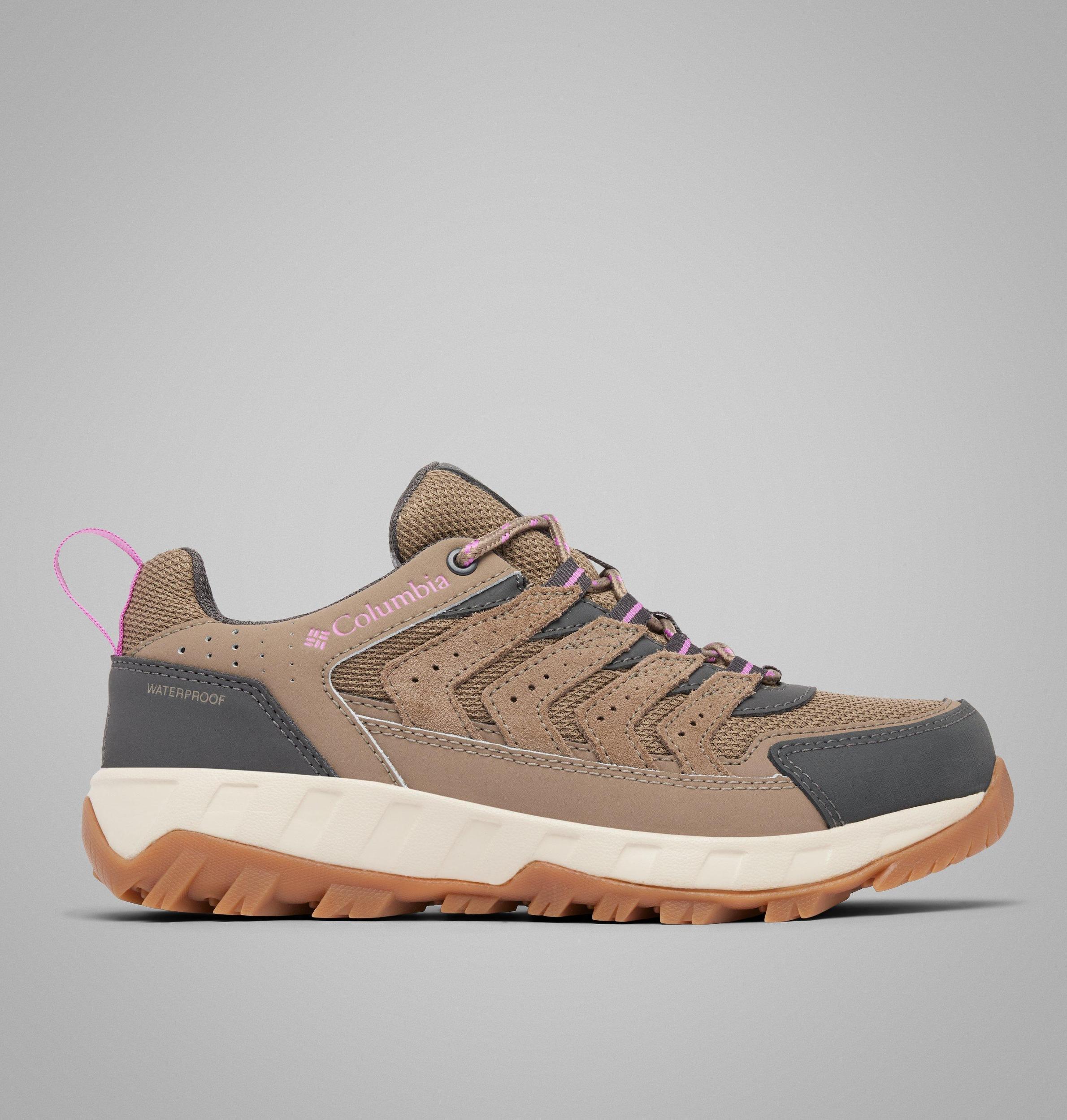 Columbia Womens Strata Trail Low Waterproof Shoe - Wide- Product Image