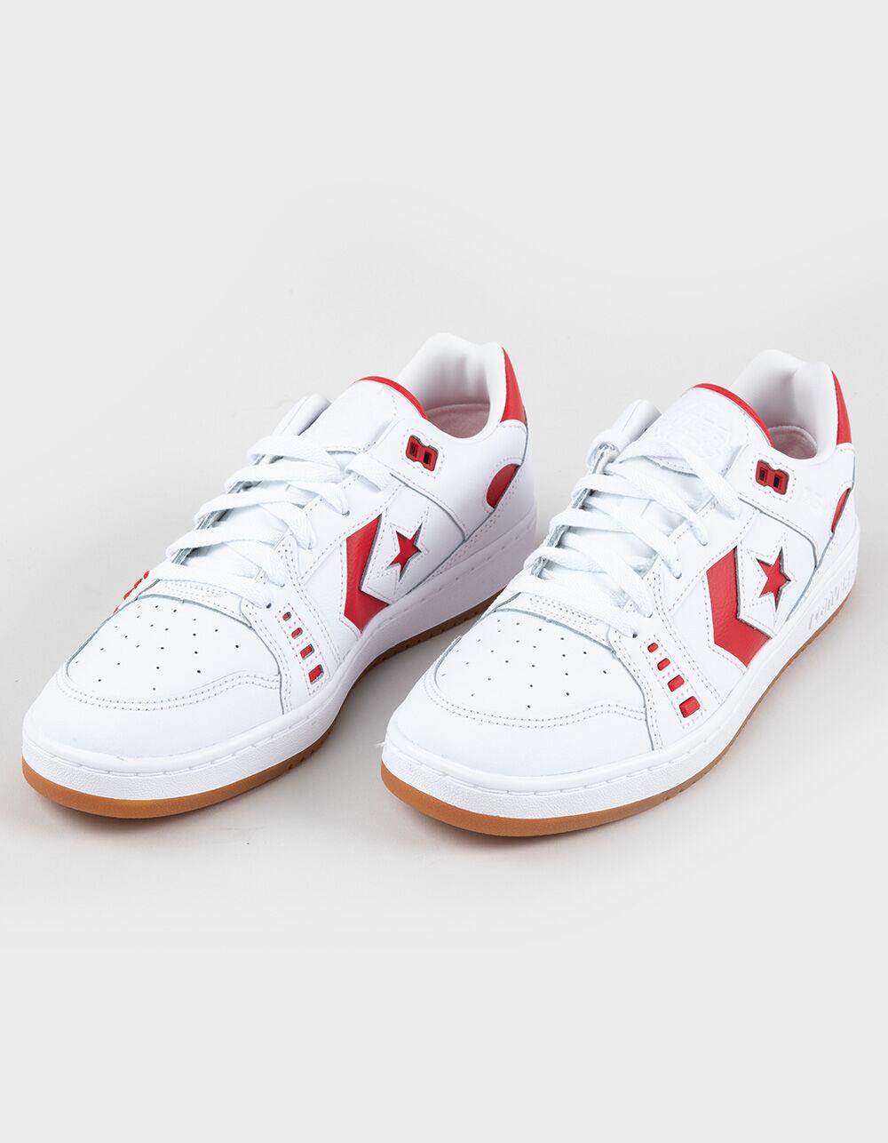 CONVERSE AS-1 Pro Leather Low Top Shoes - WHT/RED Product Image