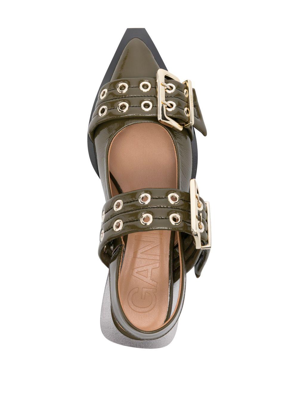 buckle-fastening ballerinas Product Image
