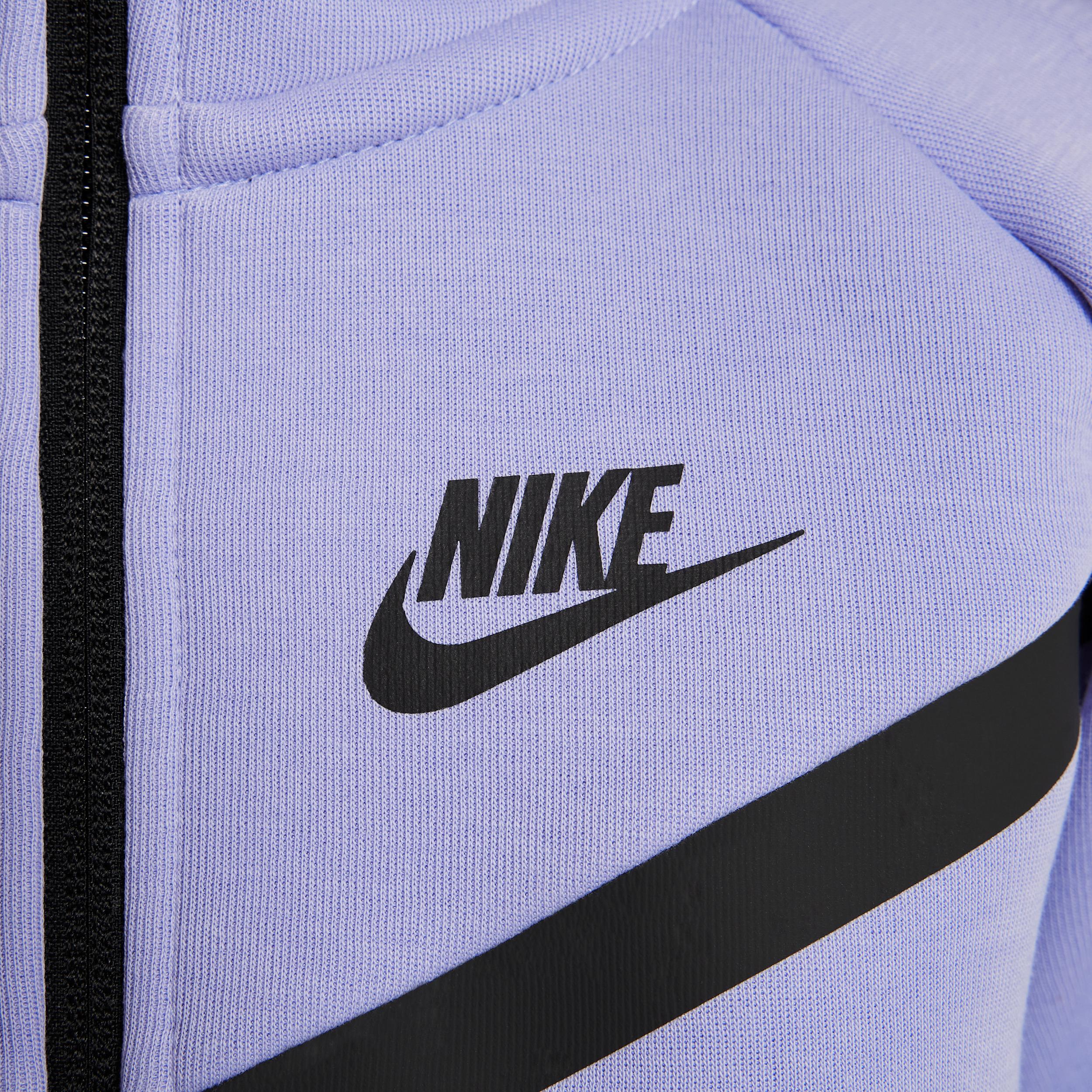 Unisex Nike Sportswear Tech Fleece Girls' Full-Zip Hoodie Product Image
