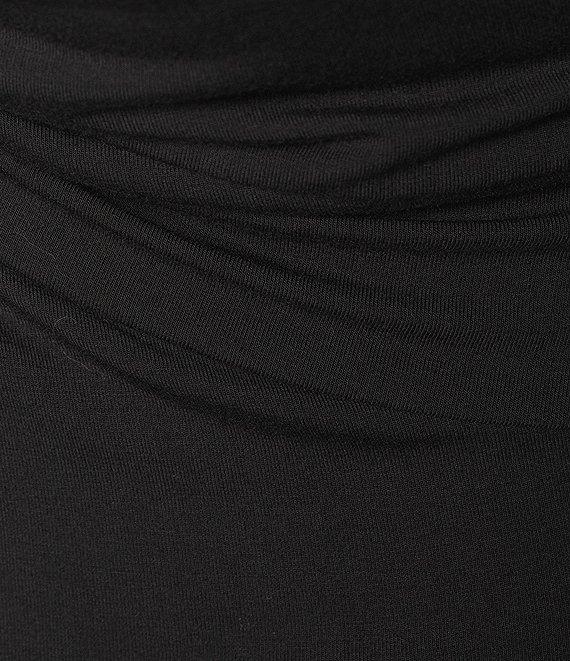 Good American Jersey Knit Twst Front V-Neck Short Sleeve Bodysuit Product Image