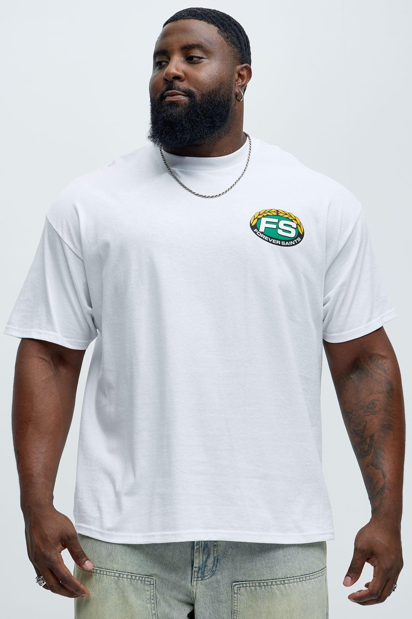 Forever Saints Classics Short Sleeve Tee - White Product Image