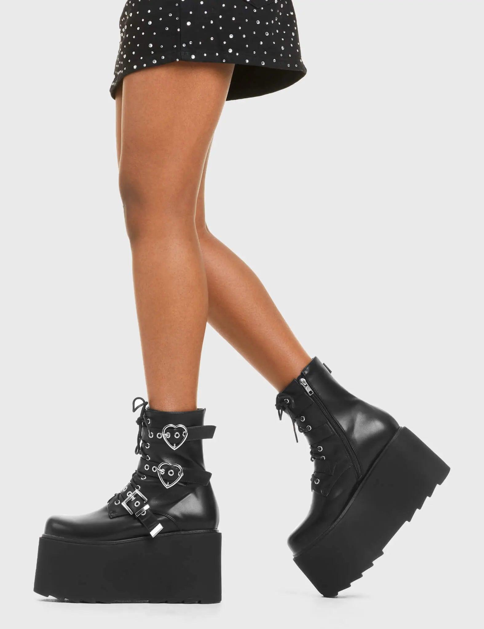 Part Time Lover Chunky Platform Ankle Boots Product Image