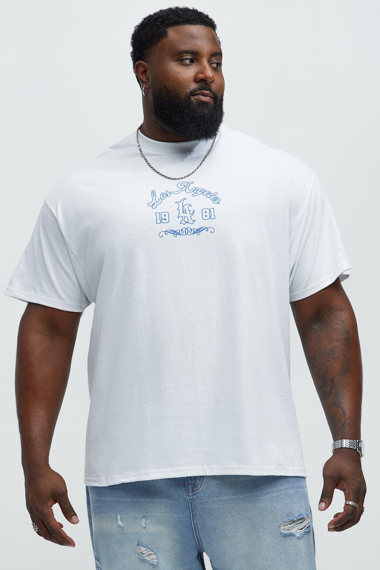 Los Angeles 1981 Short Sleeve Tee - White Product Image