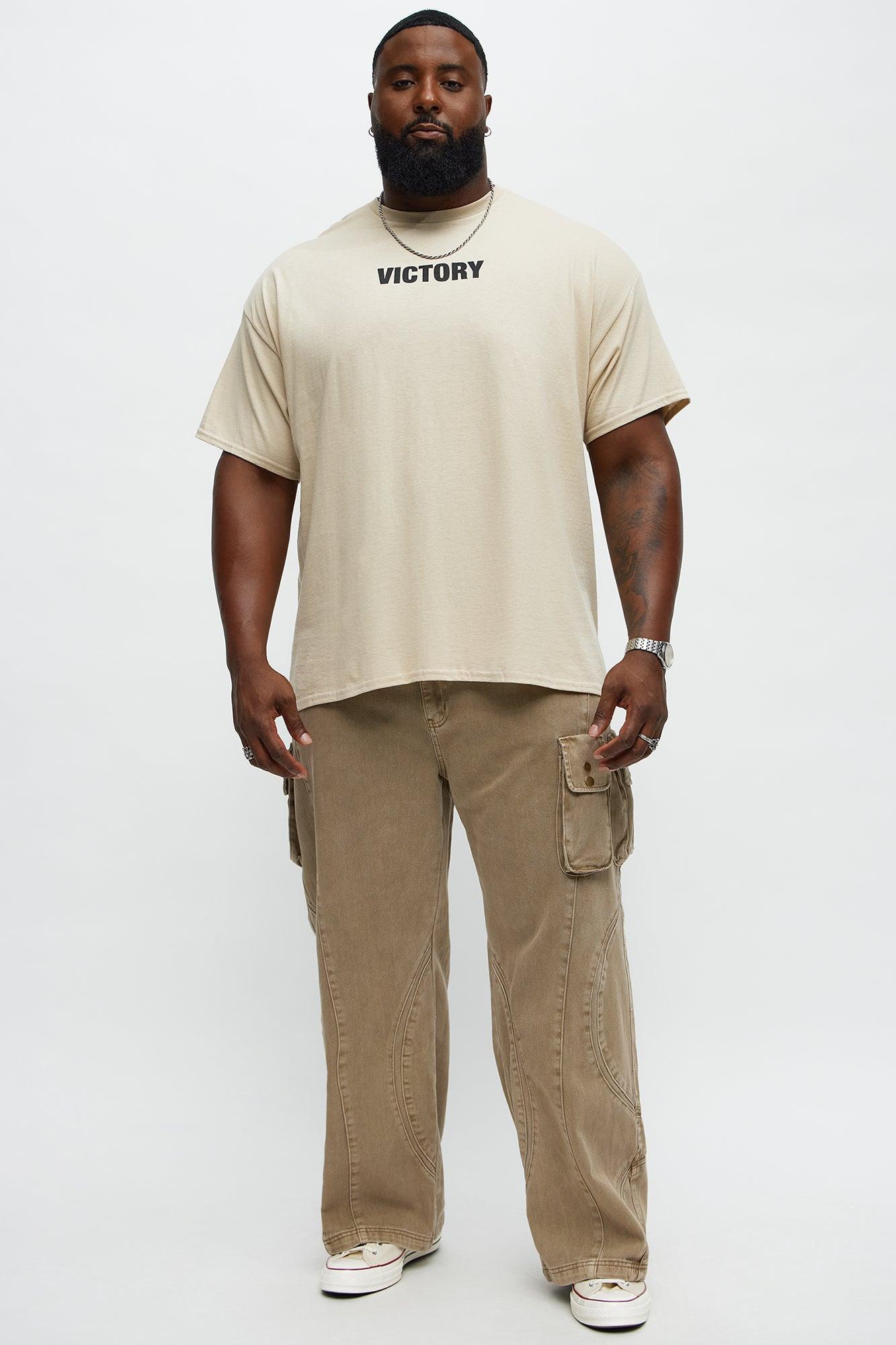 Victory Over All Short Sleeve Tee - Sand Product Image