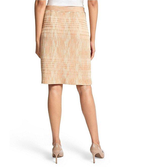 MISOOK Melange Knit High Rise Straight Skirt Product Image