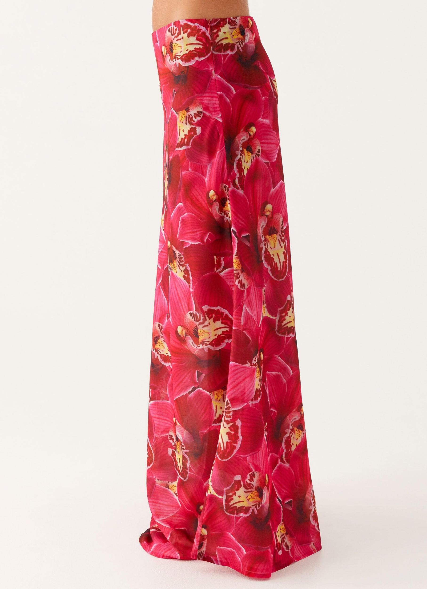Ashley Maxi Skirt - Orchid Pink Product Image