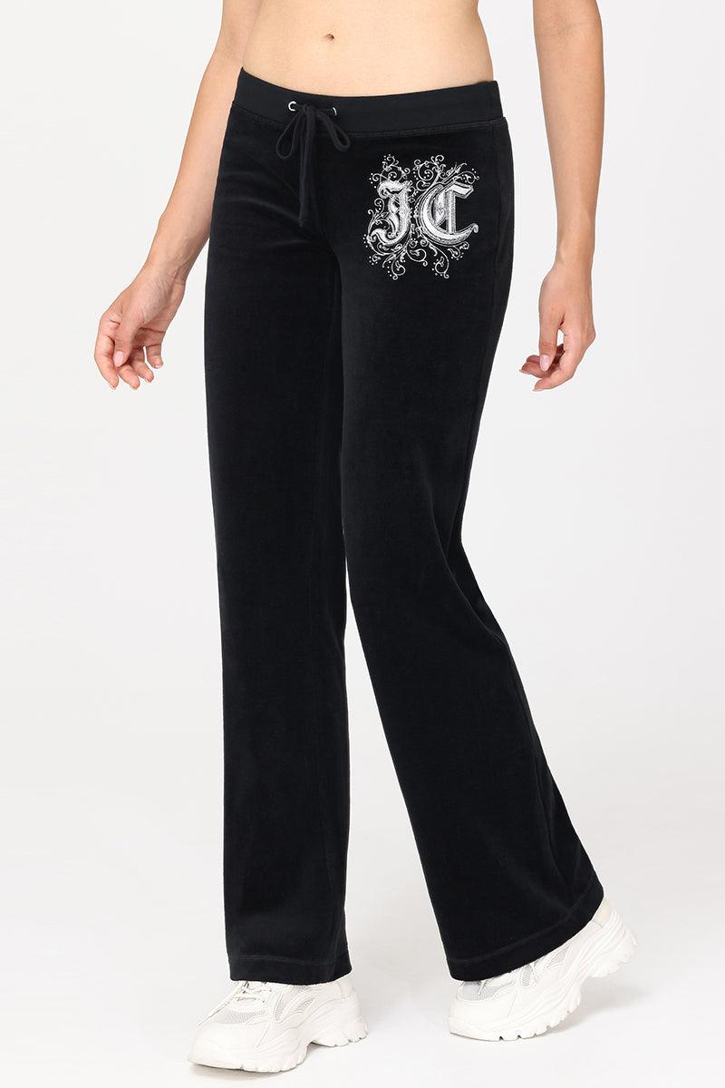 Monogram Heritage Cotton Velour Track Pants Product Image