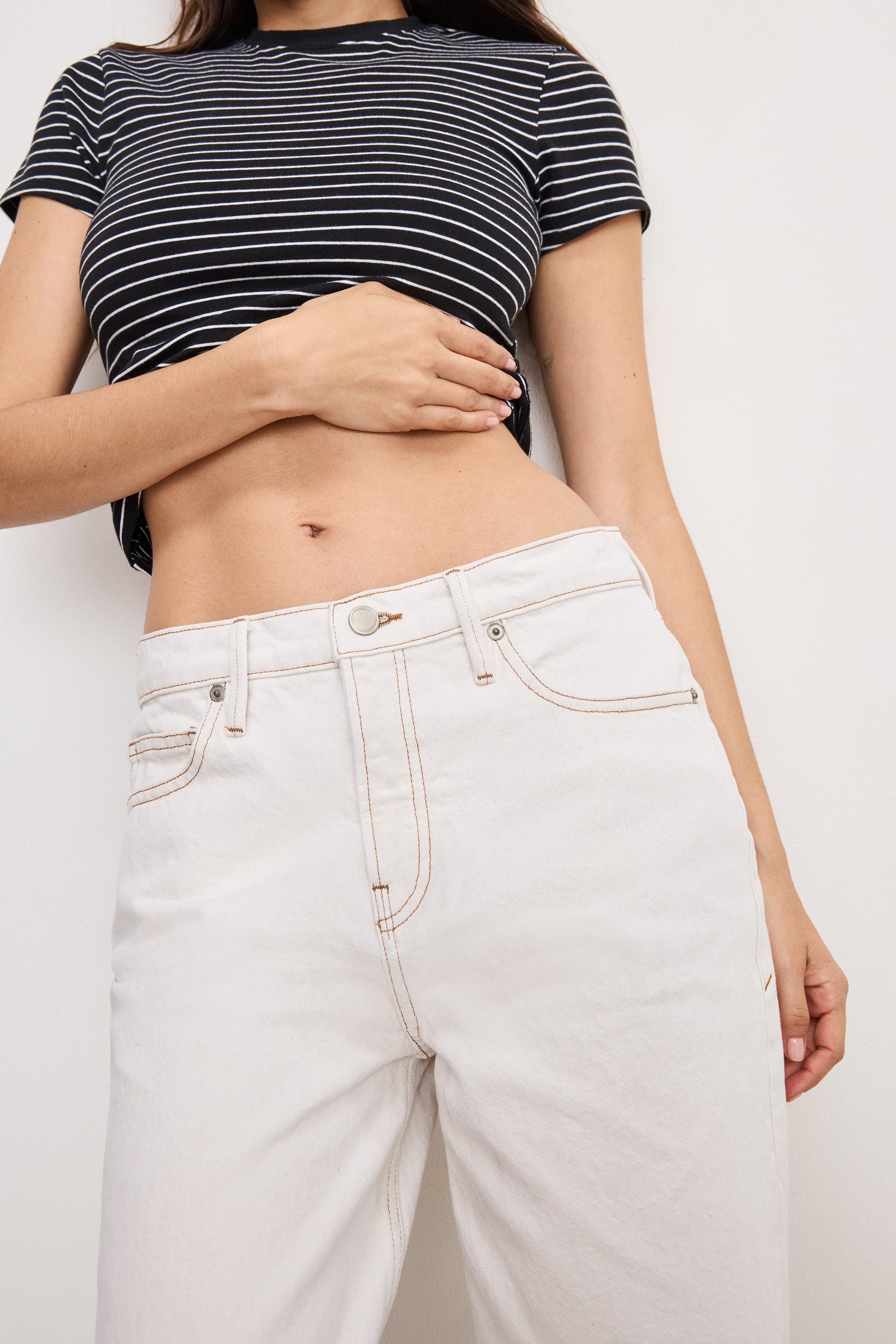 GOOD RELAXED STRAIGHT JEANS | PEARL001 Product Image