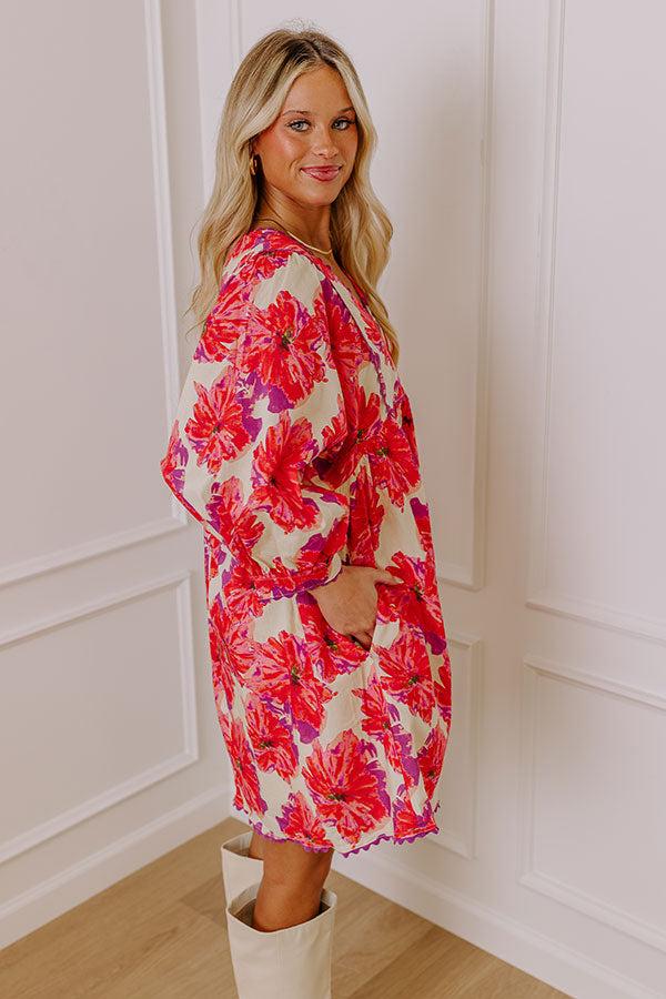 Tulip Fields Floral Mini Dress Product Image