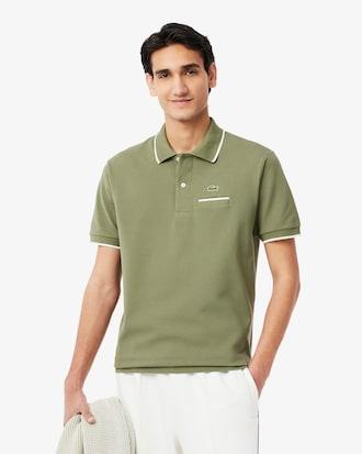 Classic Fit Pocket Accent L.12.12 Polo Shirt Product Image
