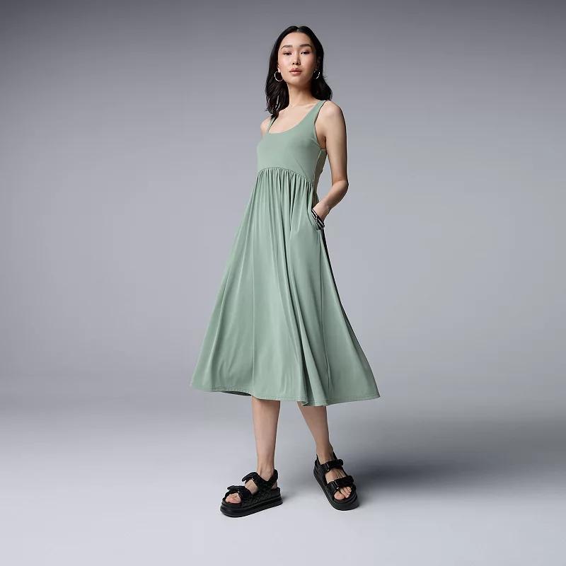 Women's Simply Vera Vera Wang Fit & Flare Midi Dress,  Product Image