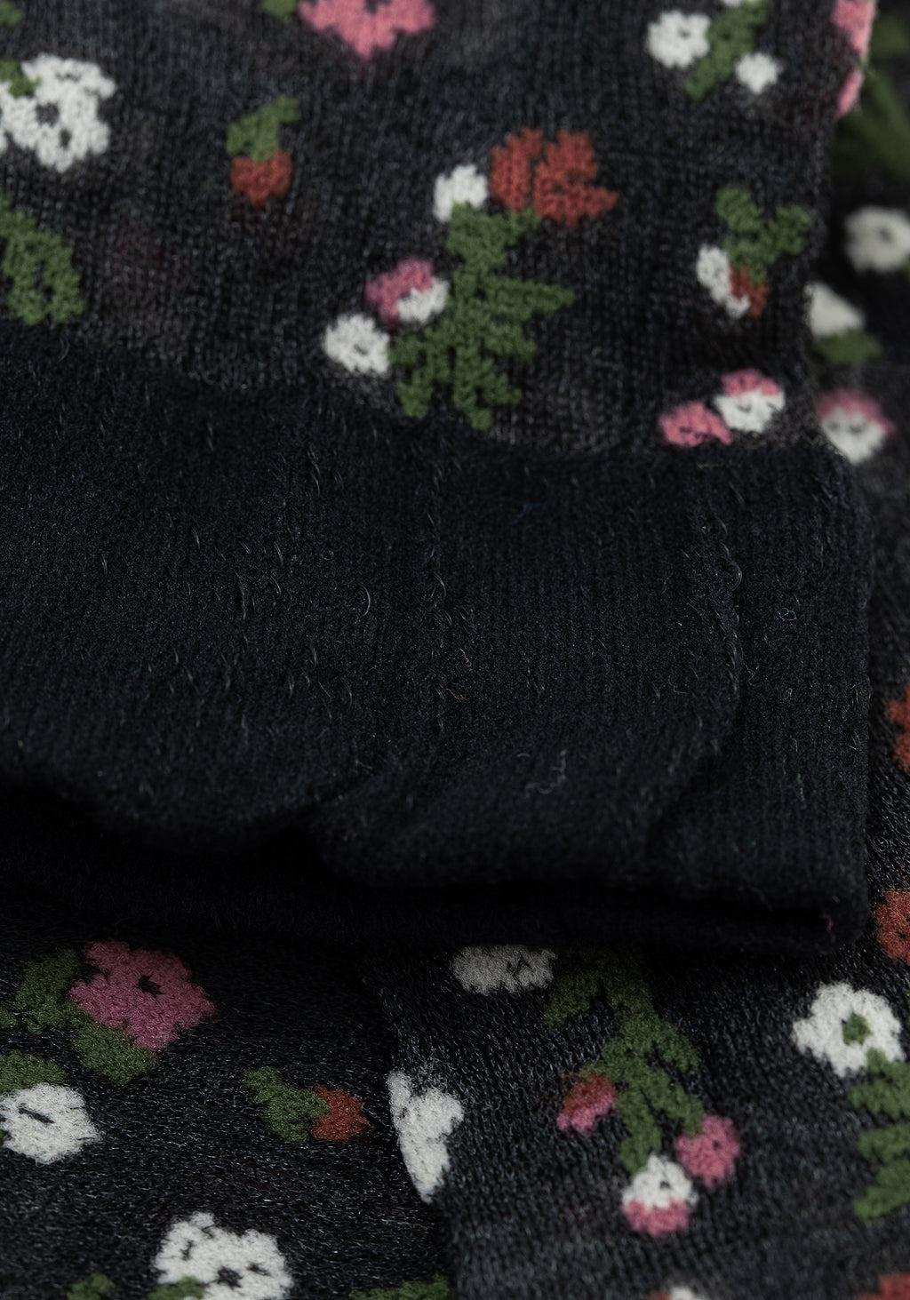 Everblooming Floral Mesh Socks Product Image